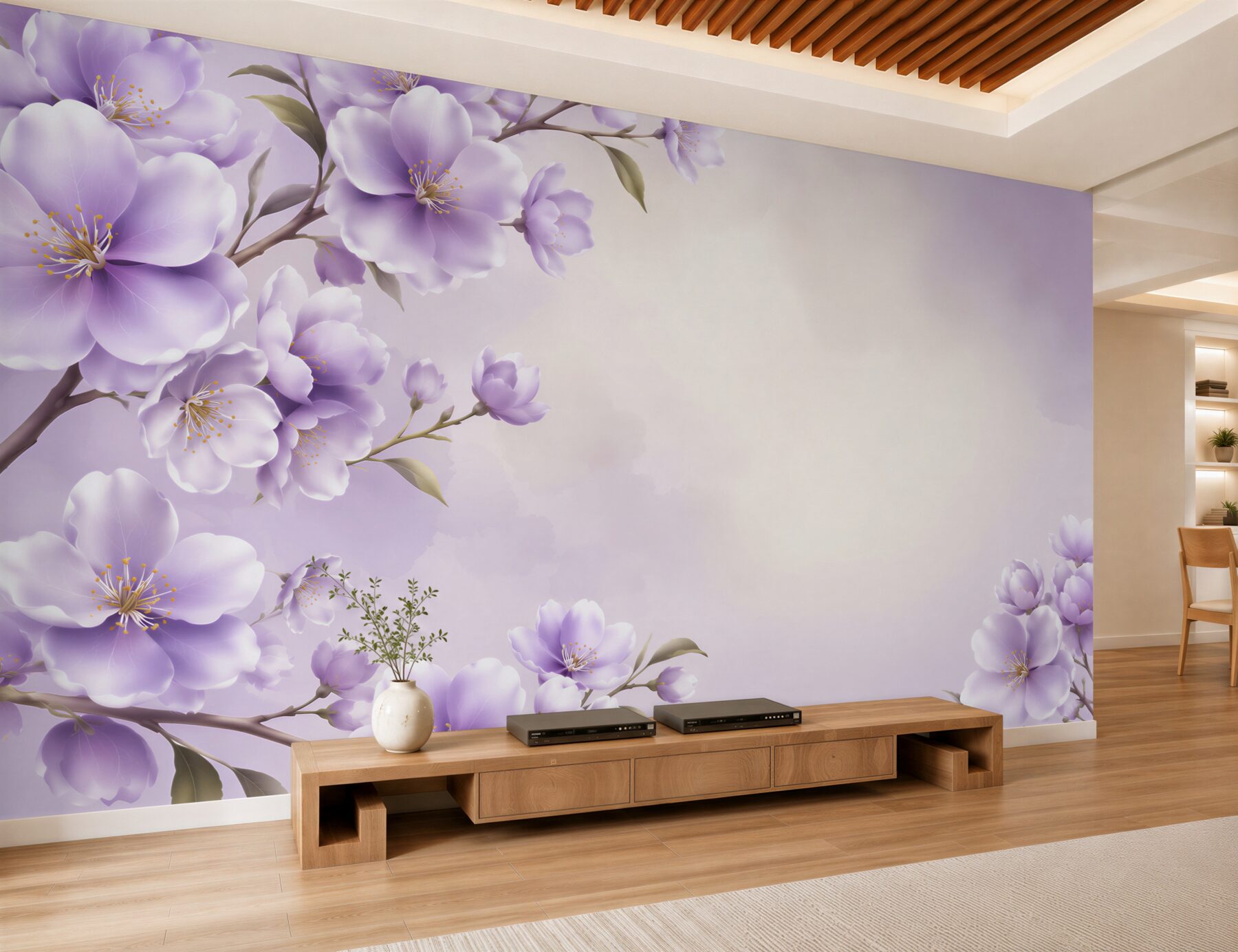 Fototapeta liliowe kolory delikatnej orchidei?v23