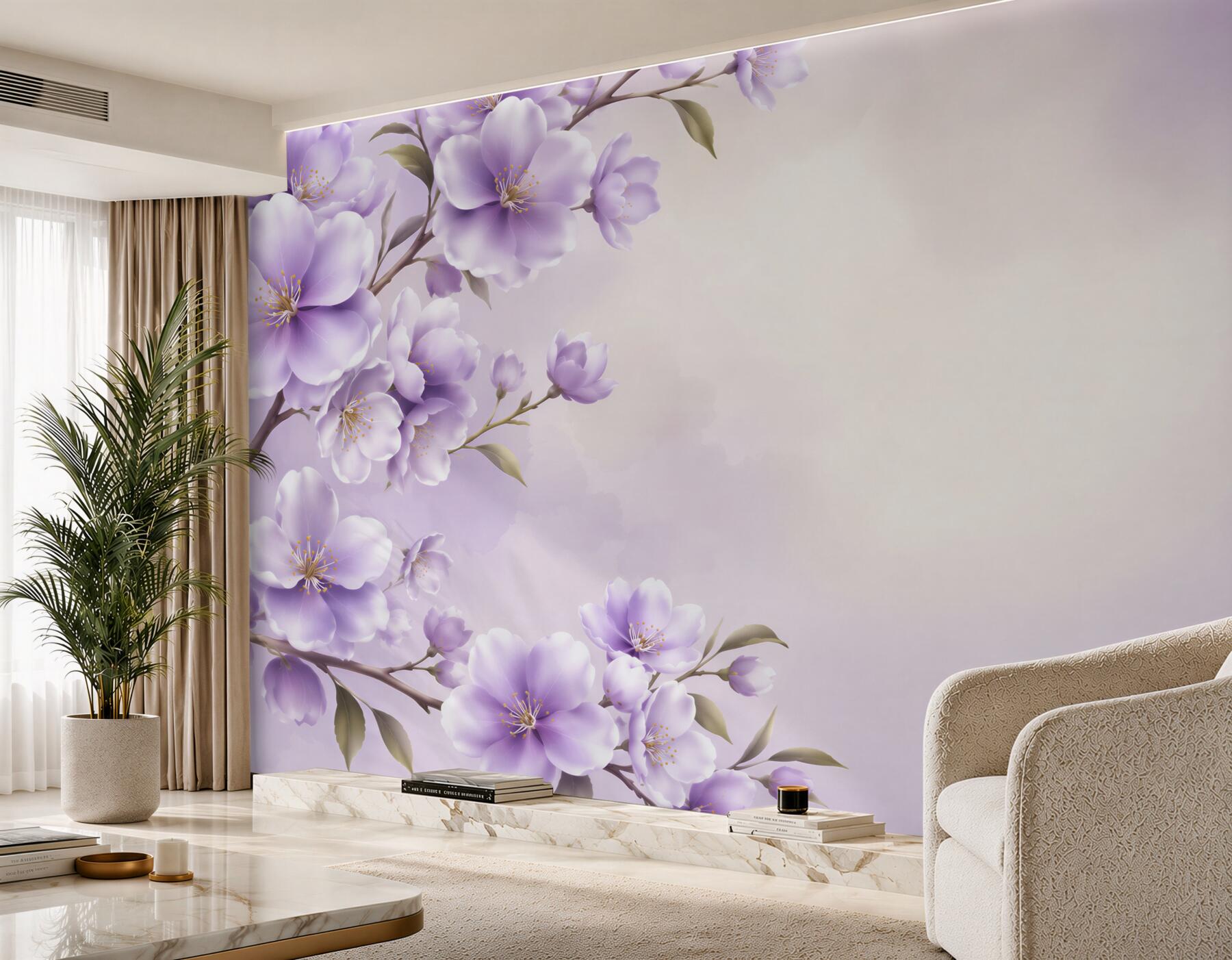 Fototapeta liliowe kolory delikatnej orchidei?v23