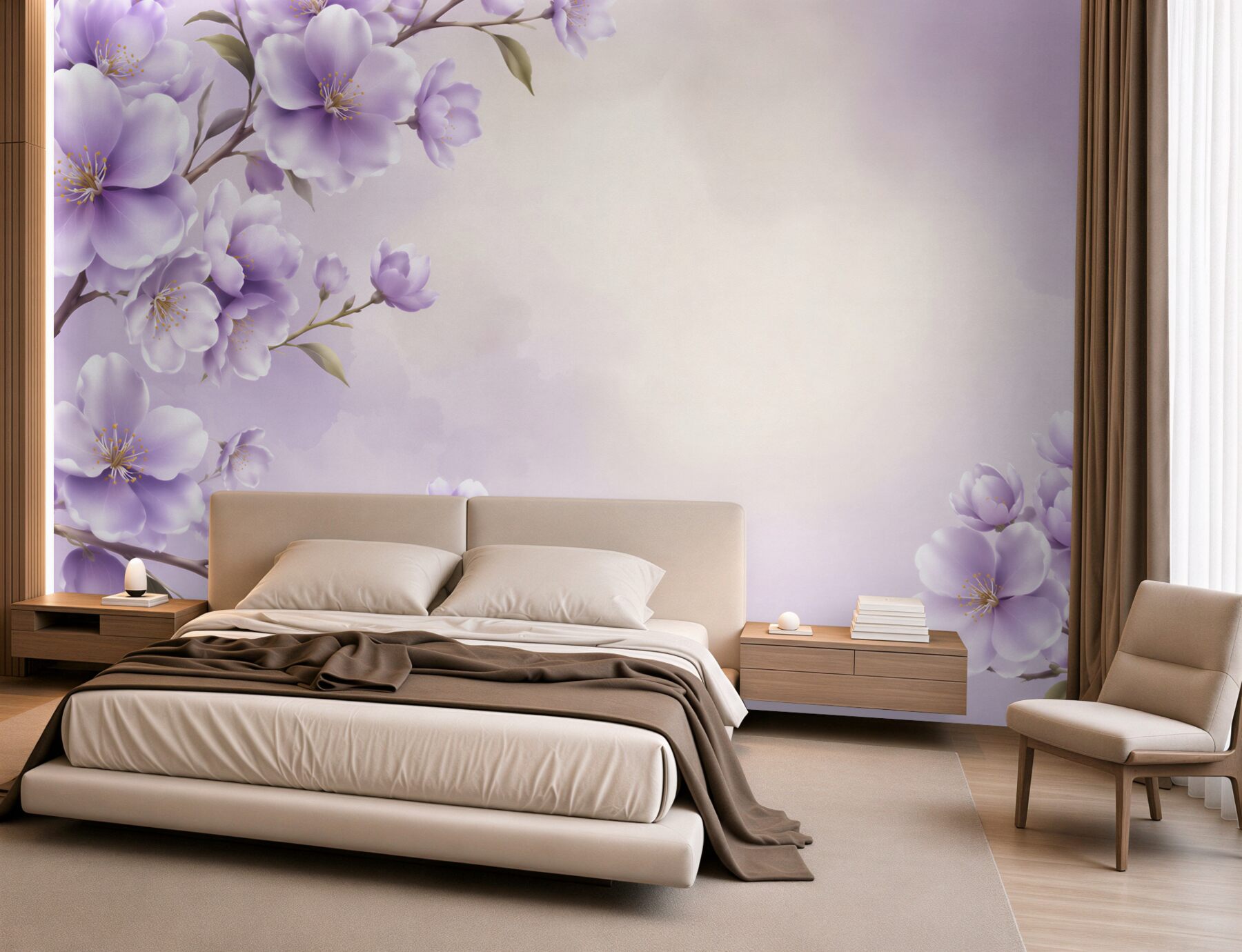Fototapeta liliowe kolory delikatnej orchidei?v23