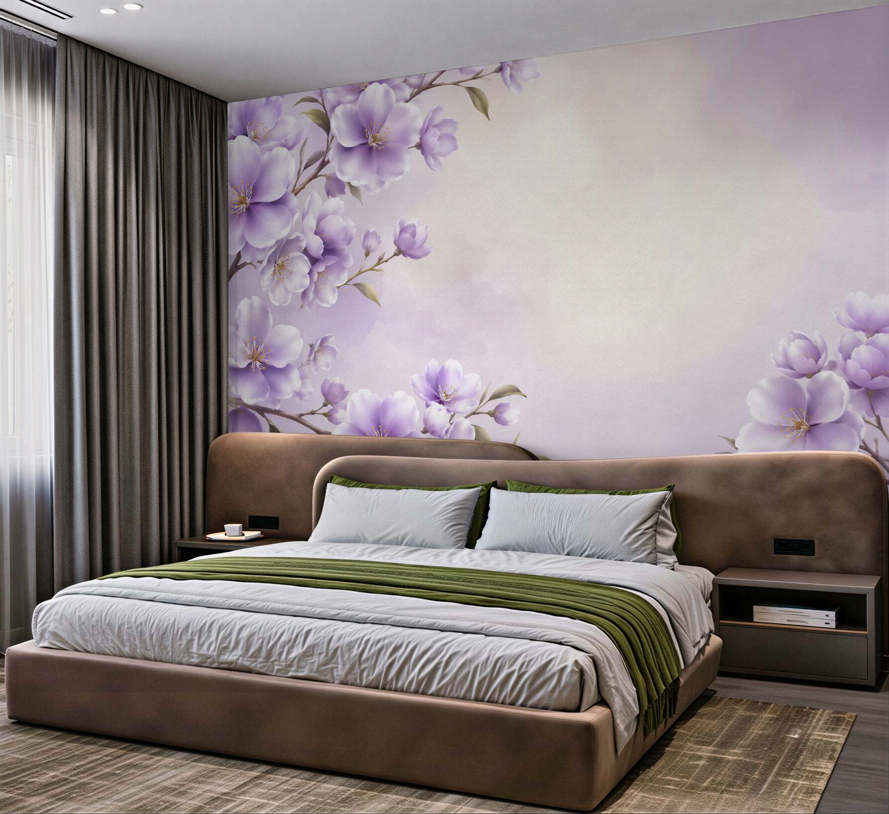 Fototapeta liliowe kolory delikatnej orchidei?v23