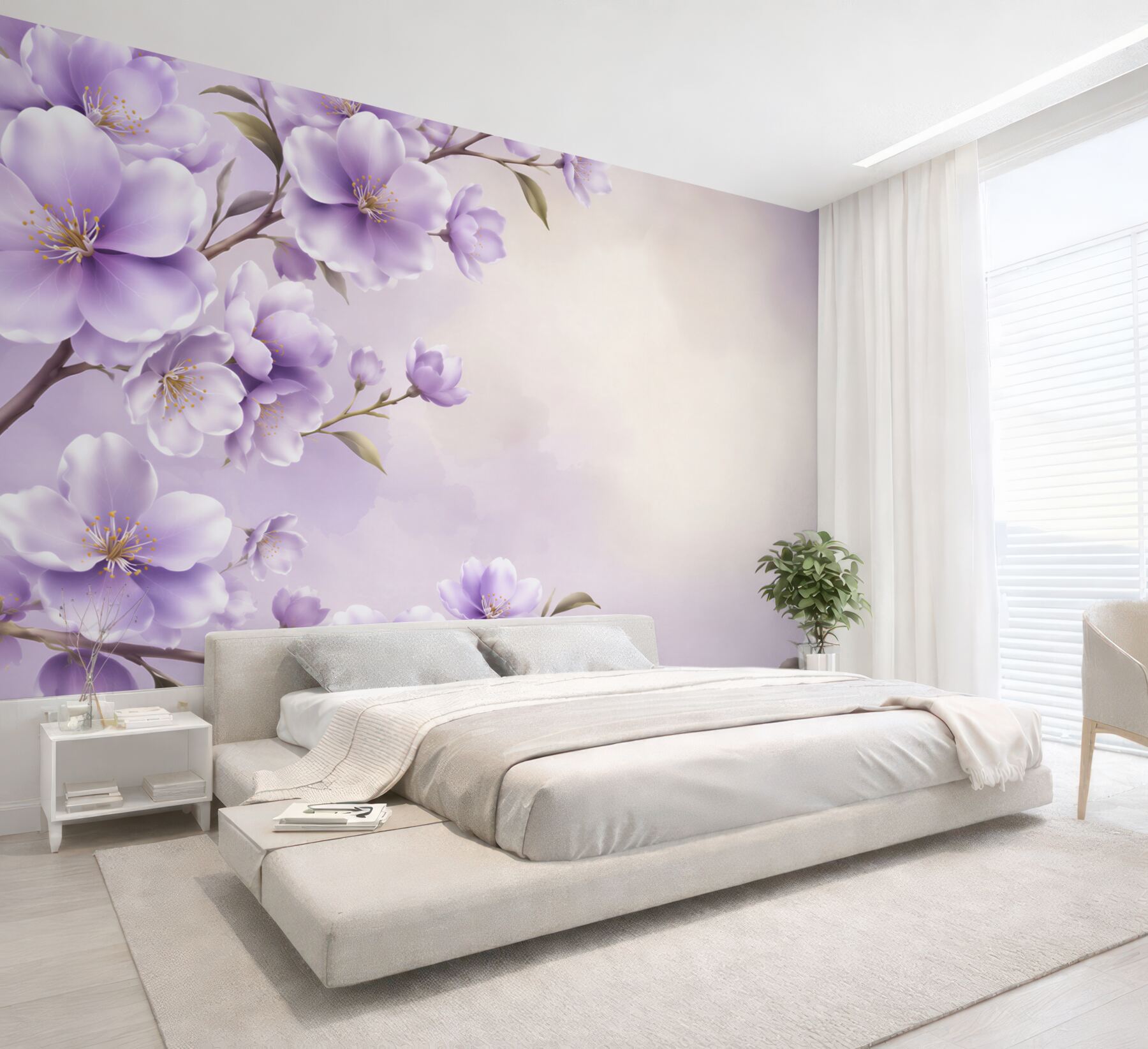 Fototapeta liliowe kolory delikatnej orchidei?v23