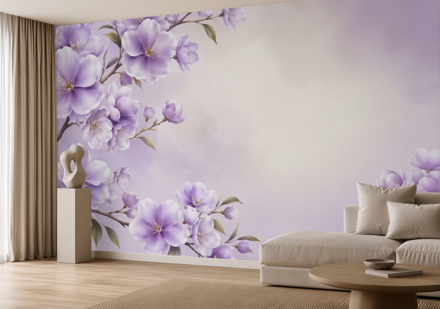 Fototapeta liliowe kolory delikatnej orchidei?v23