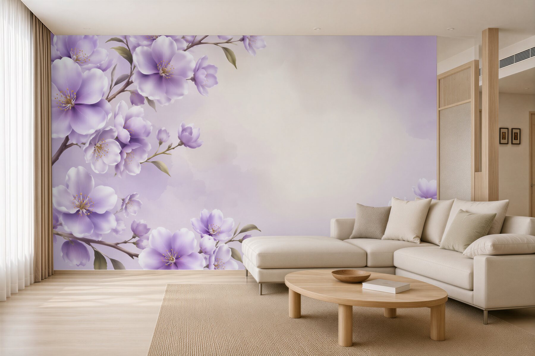 Fototapeta liliowe kolory delikatnej orchidei?v23