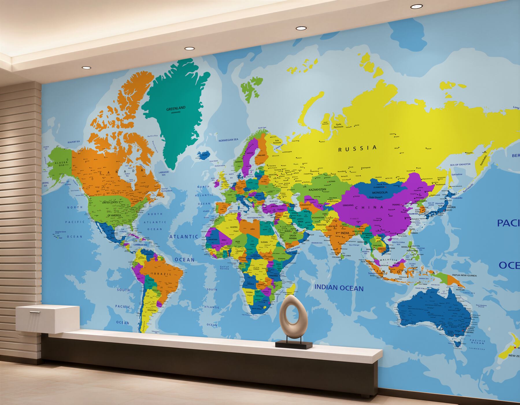 Fototapeta geopolityczna mapa świata?v23