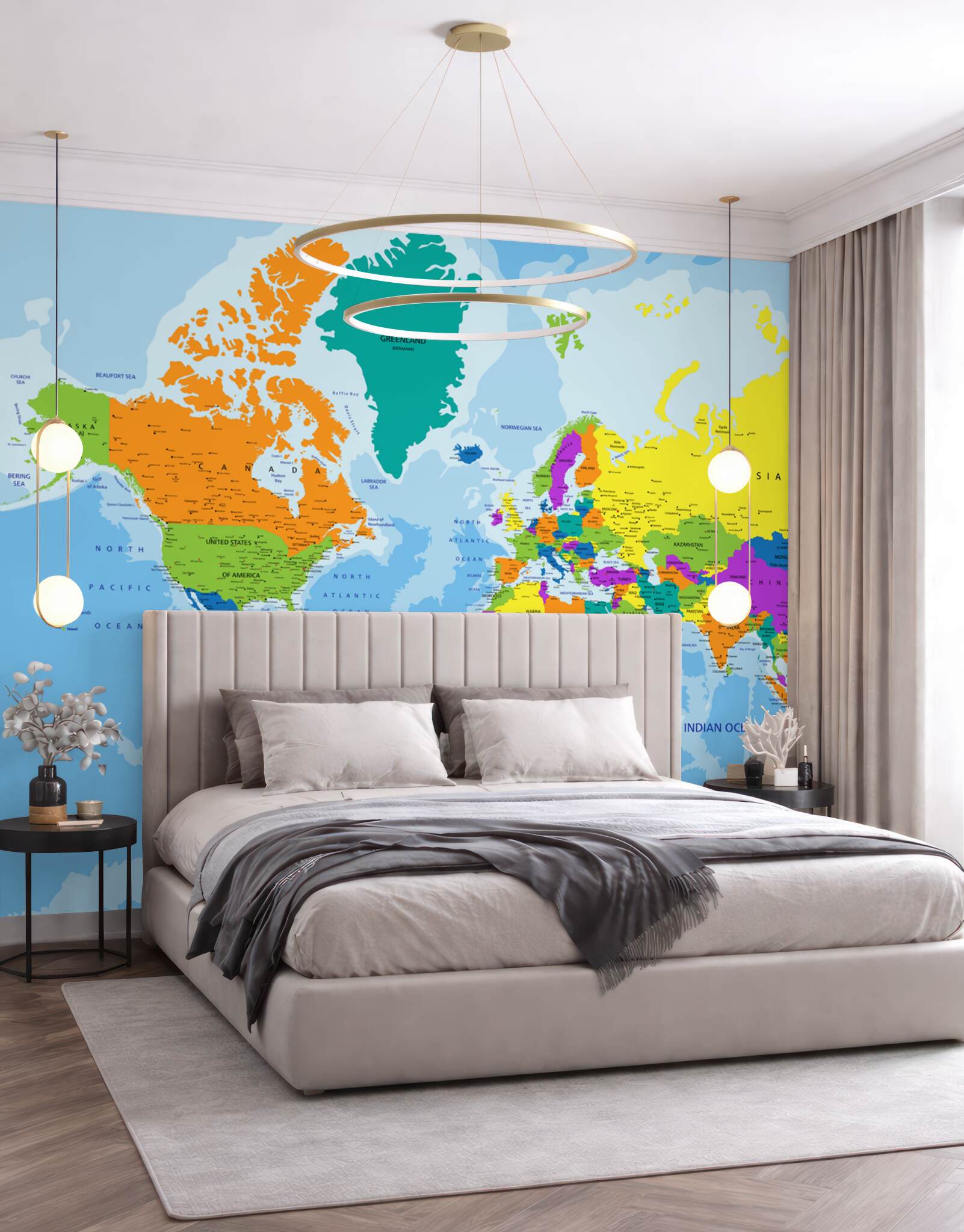 Fototapeta geopolityczna mapa świata?v23