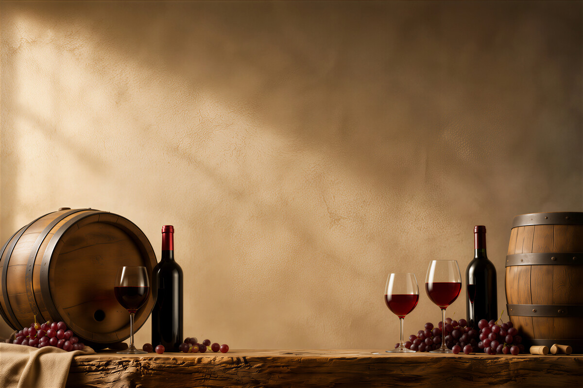 Fototapeta beczki na wino