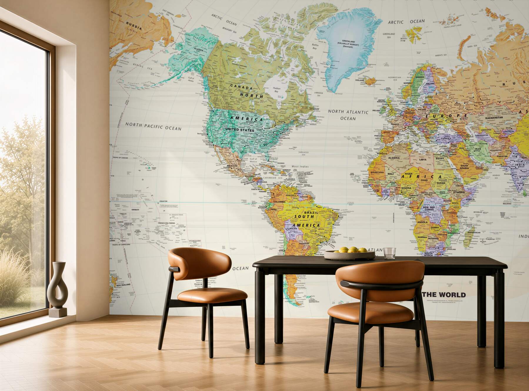 Fototapeta mapa świata świata?v23