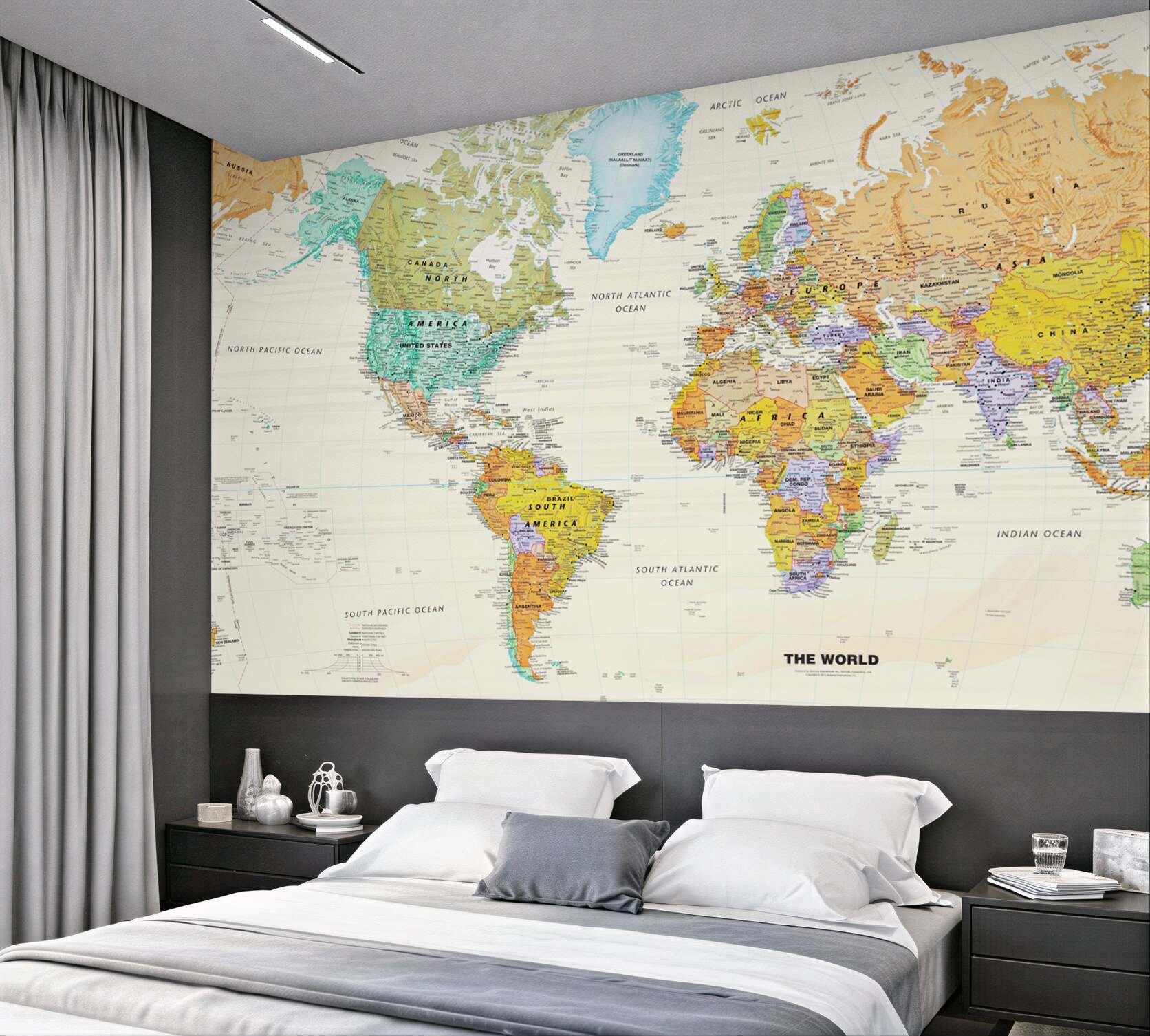 Fototapeta mapa świata świata?v23