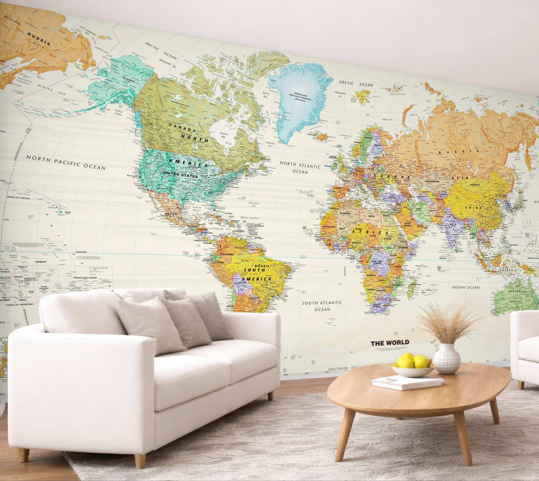 Fototapeta mapa świata świata?v23