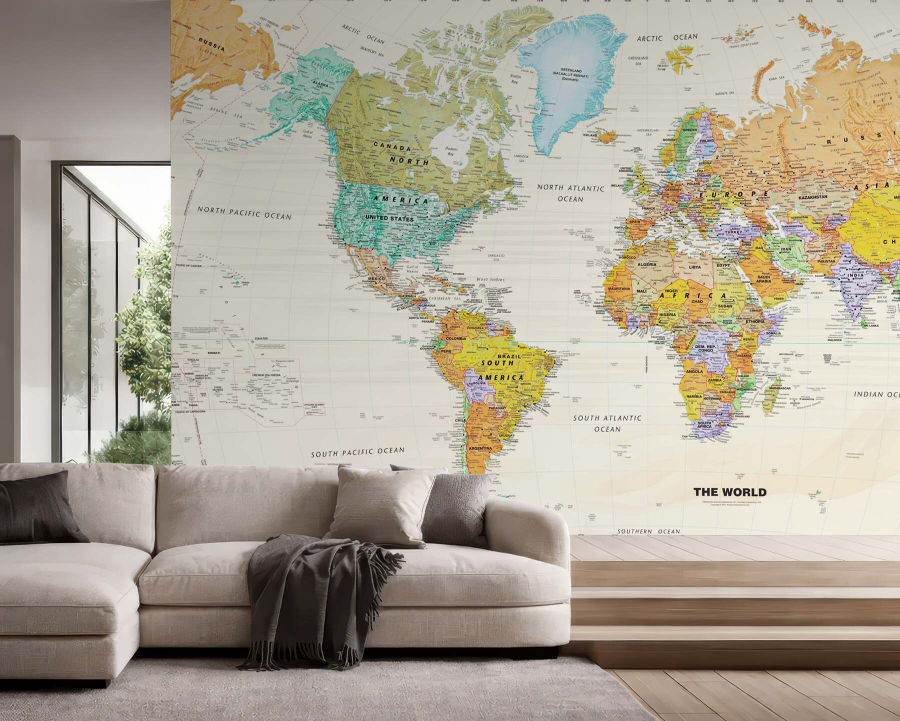 Fototapeta mapa świata świata?v23