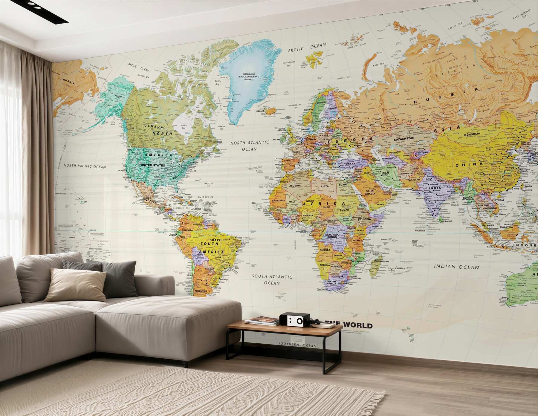 Fototapeta mapa świata świata?v23