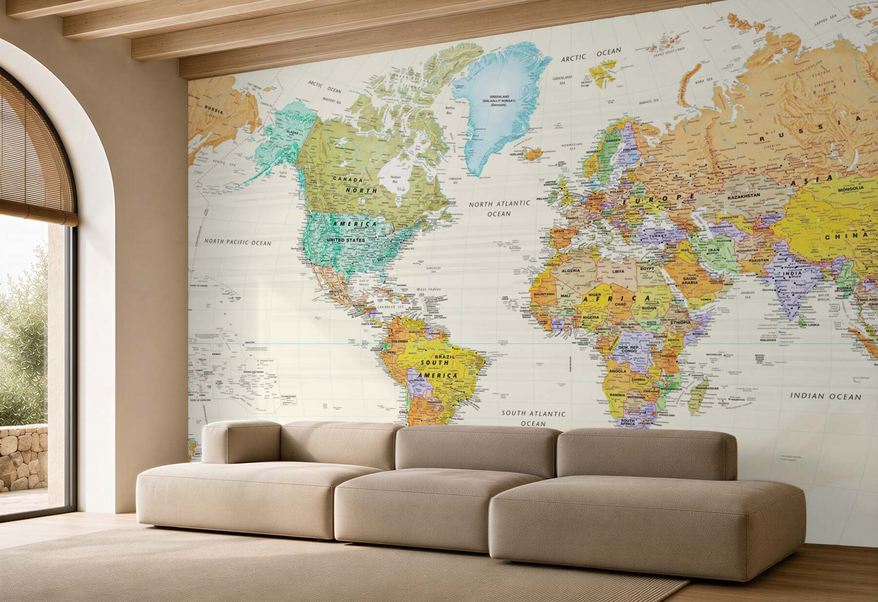 Fototapeta mapa świata świata?v23