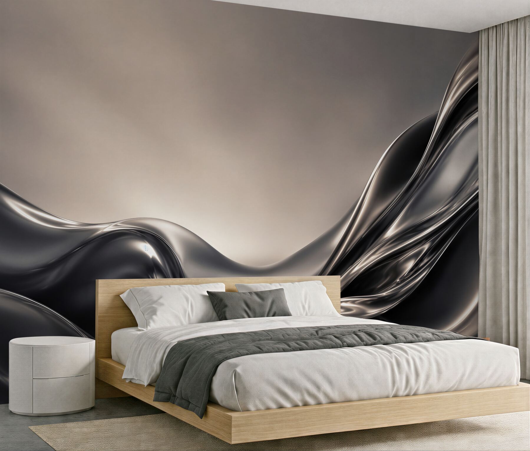 Fototapeta krople wody w nocnym jeziorze?v23