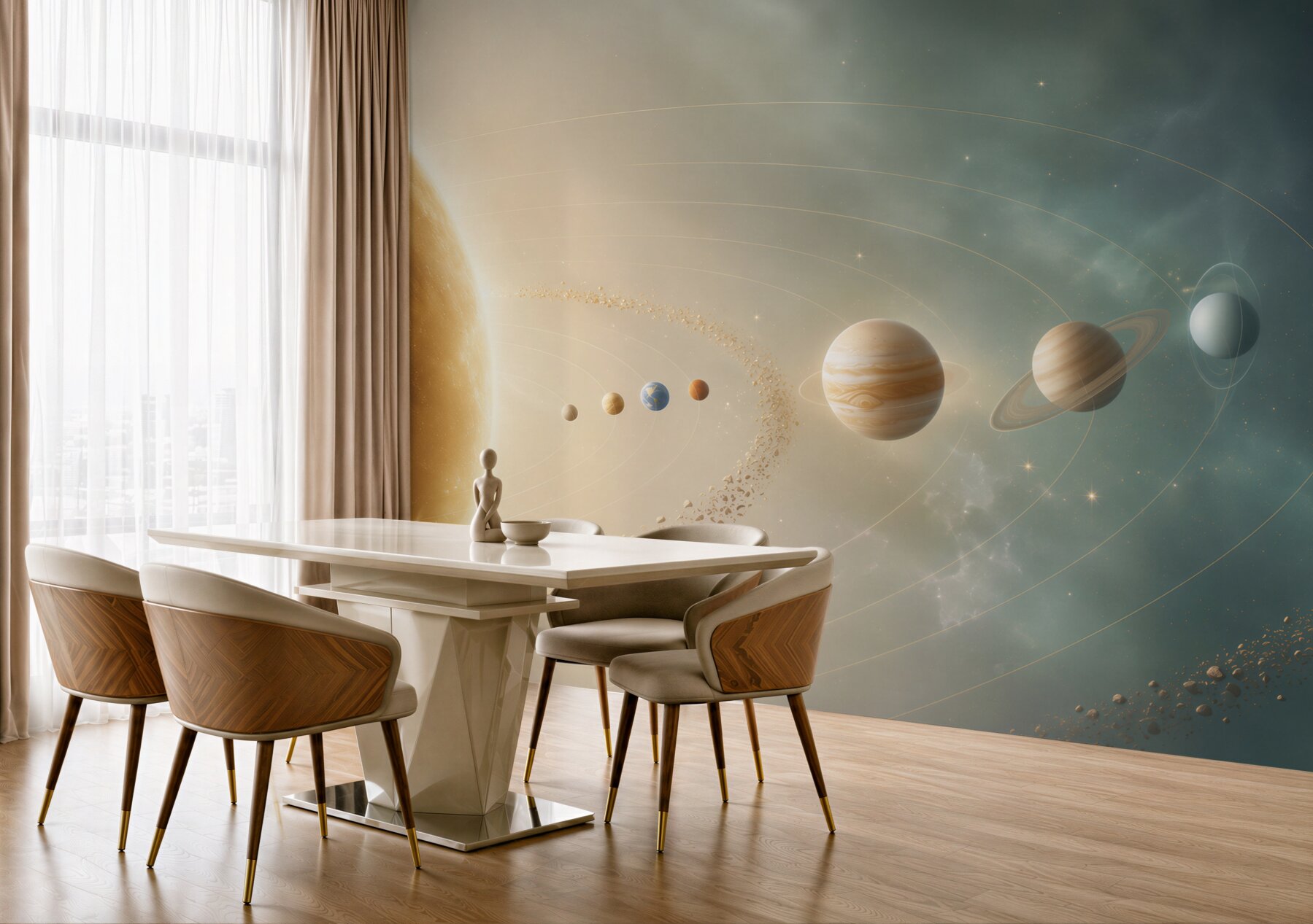 Fototapeta parada planet przed słońcem?v23