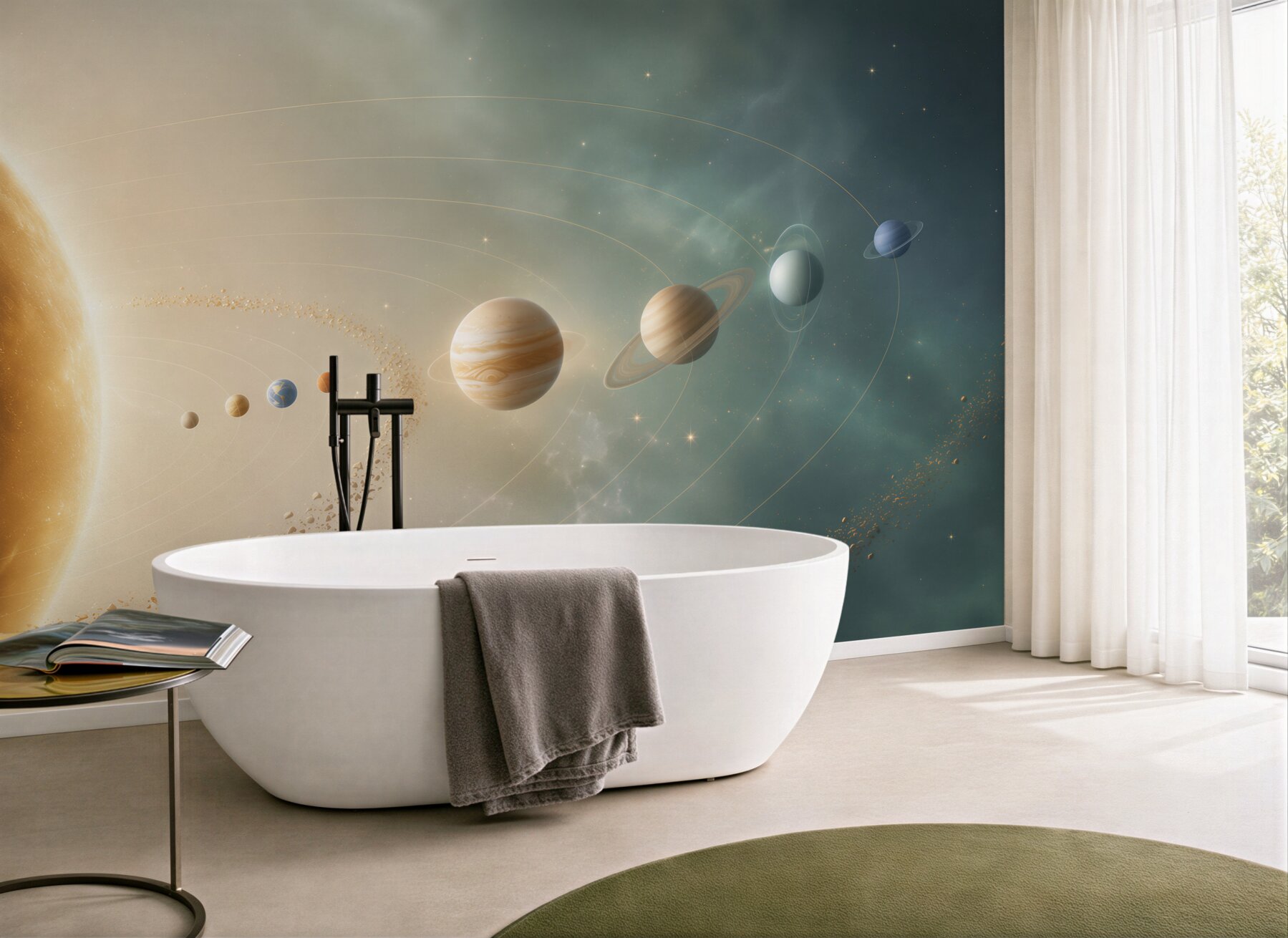 Fototapeta parada planet przed słońcem?v23