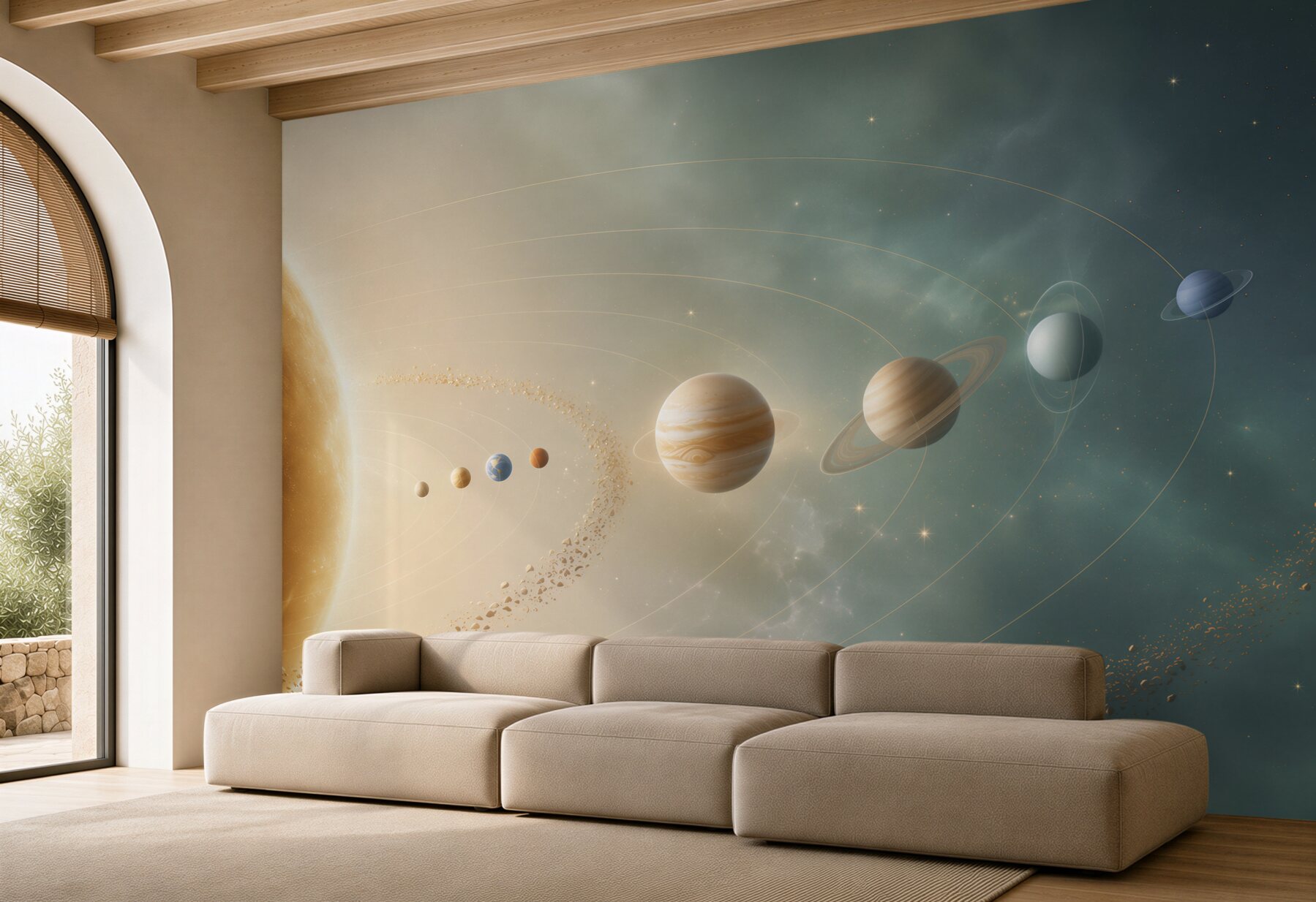 Fototapeta parada planet przed słońcem?v23