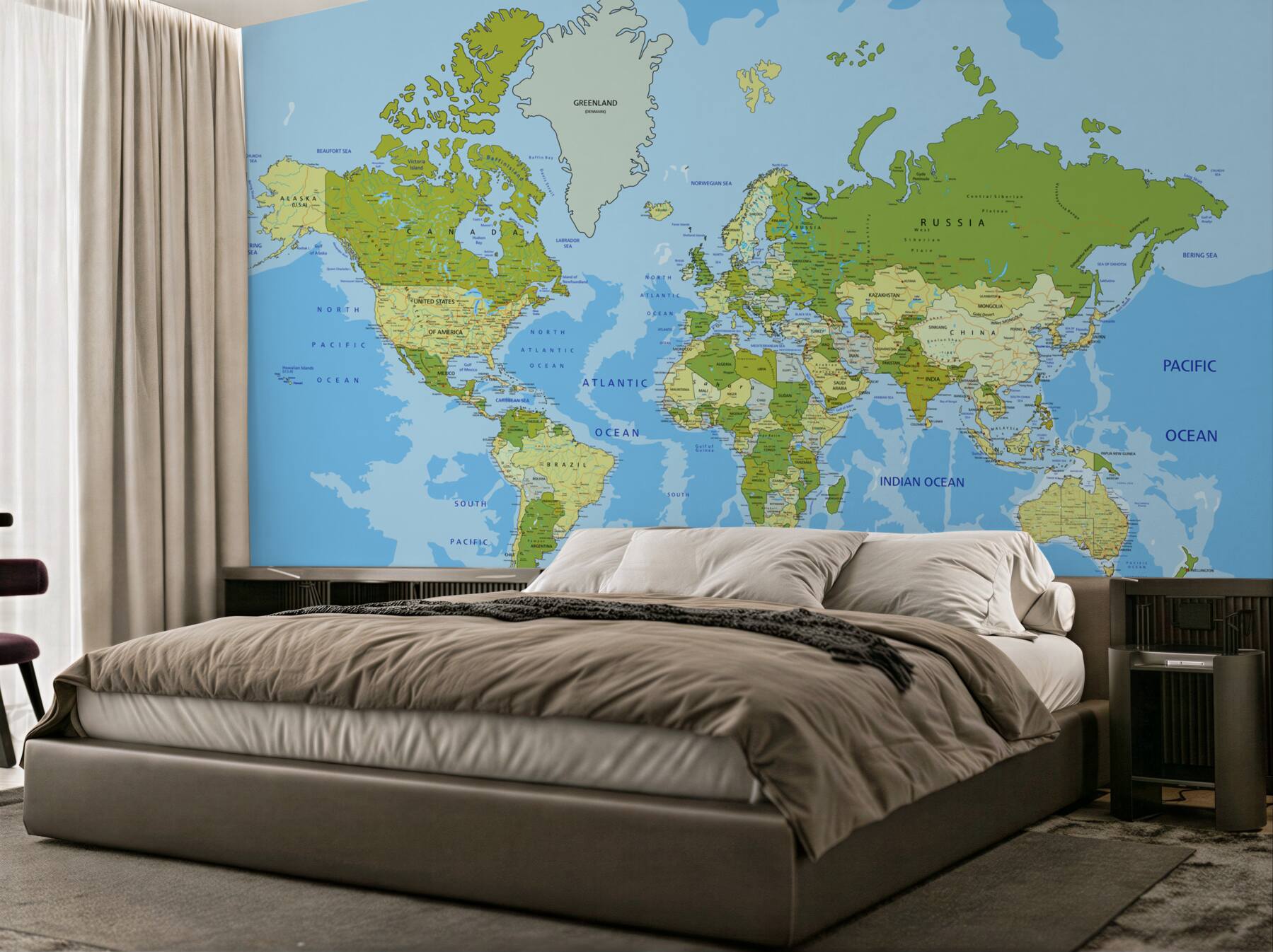 Fototapeta klasyczna mapa świata?v23
