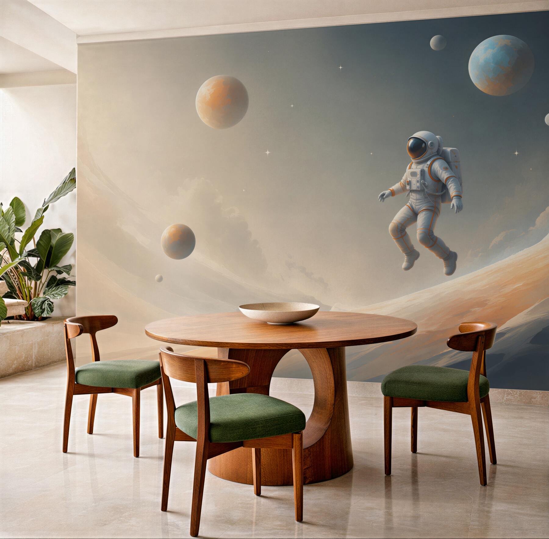Fototapeta astronauta w kosmosie?v23