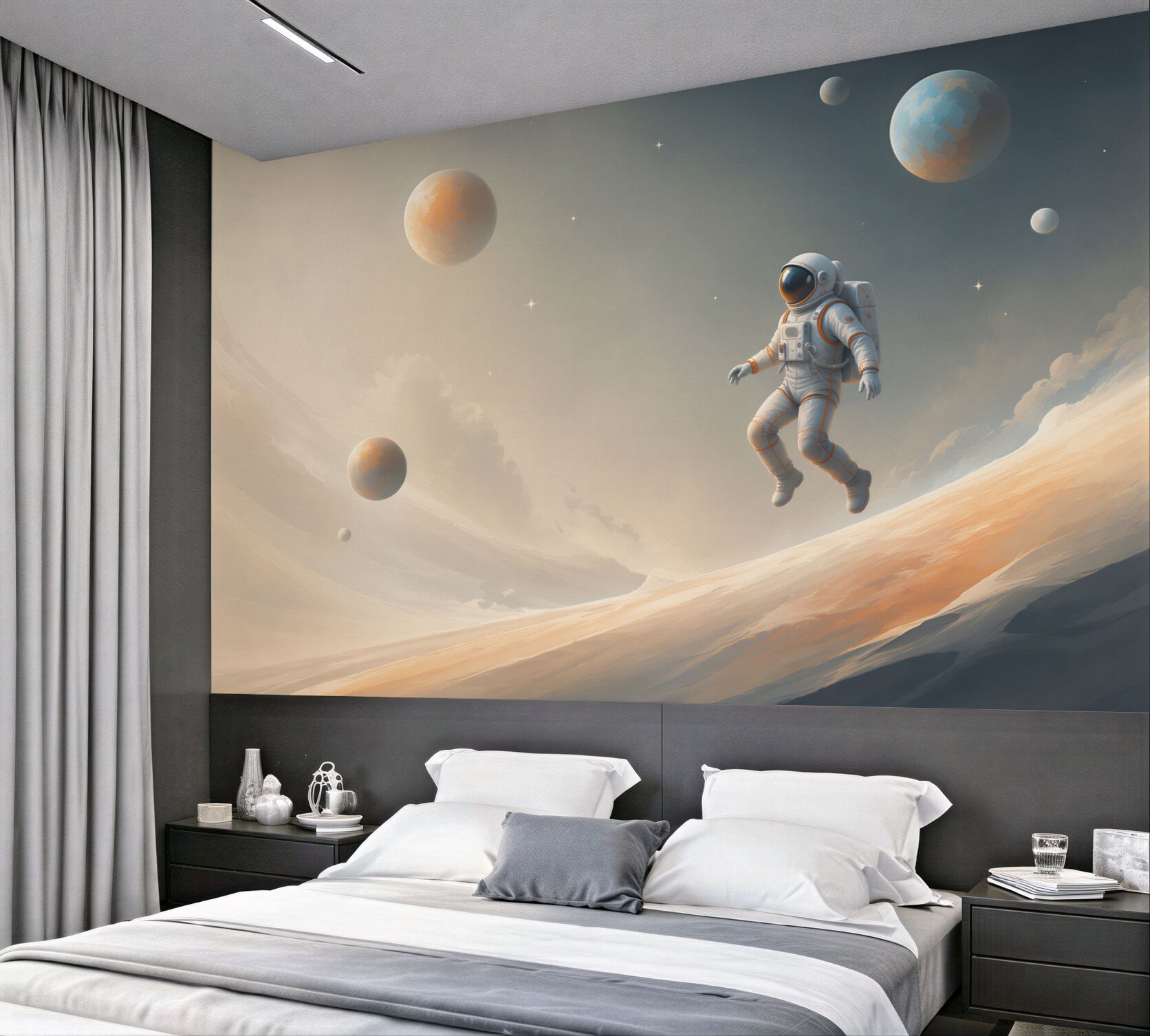 Fototapeta astronauta w kosmosie