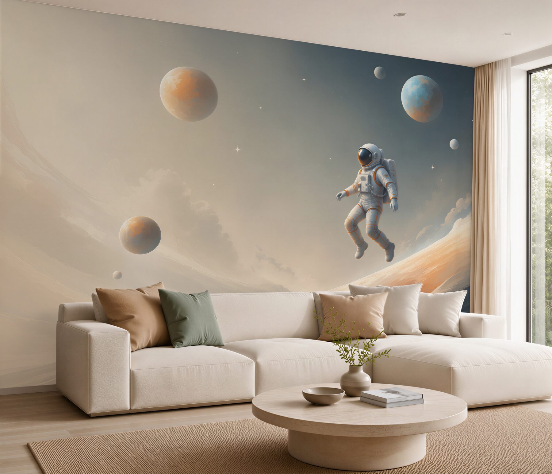 Fototapeta astronauta w kosmosie?v23