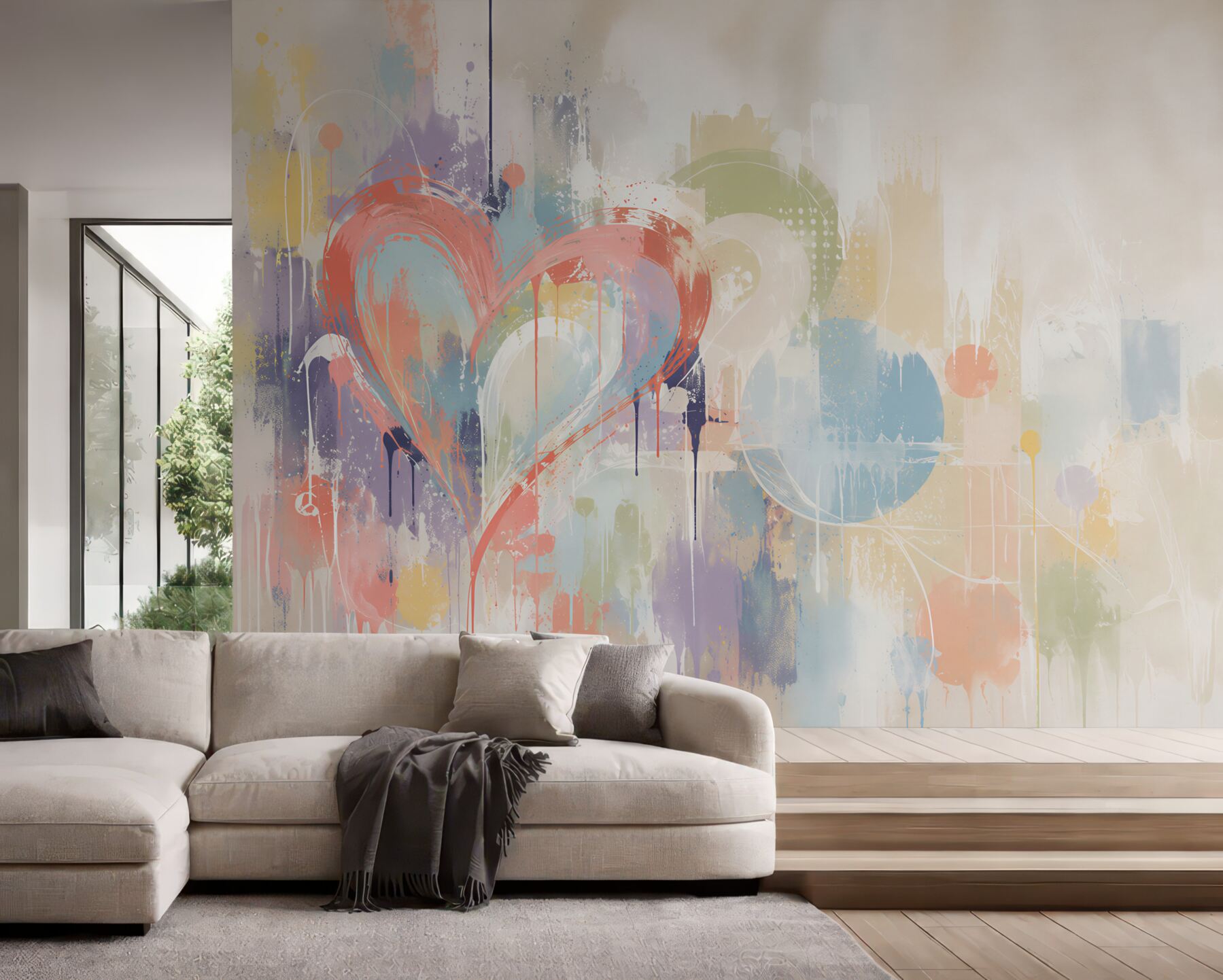 Fototapeta napisy graffiti na ścianie?v23