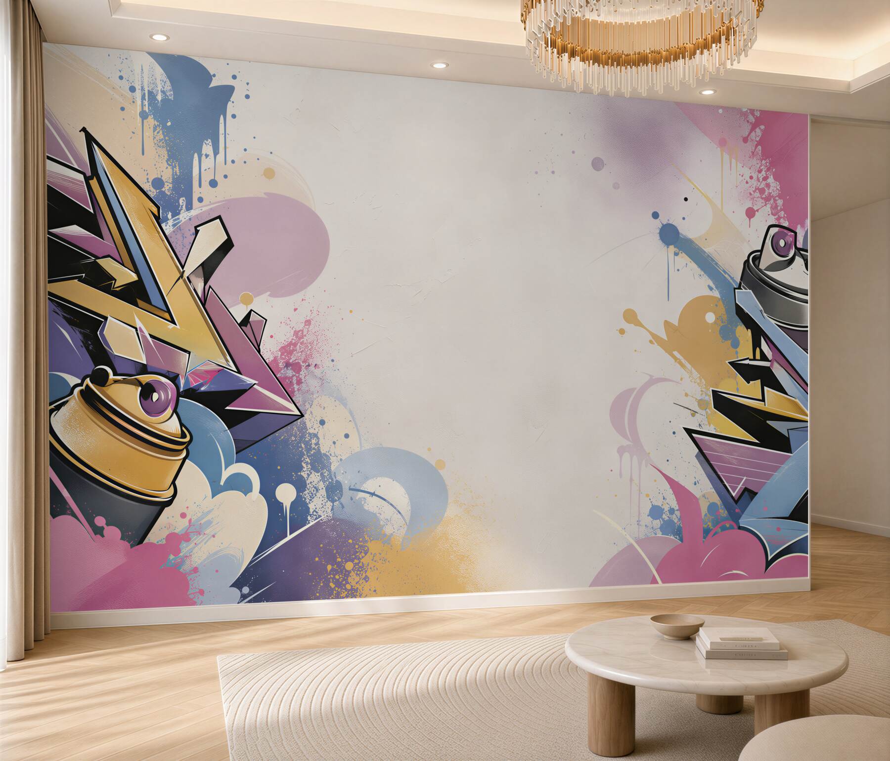 Fototapeta jasne napisy różniące się od tekstu graffiti?v23