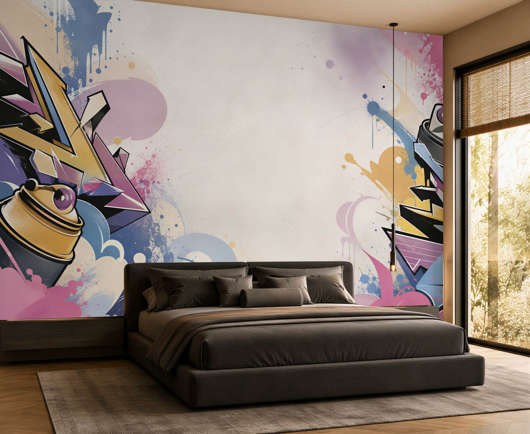 Fototapeta jasne napisy różniące się od tekstu graffiti?v23
