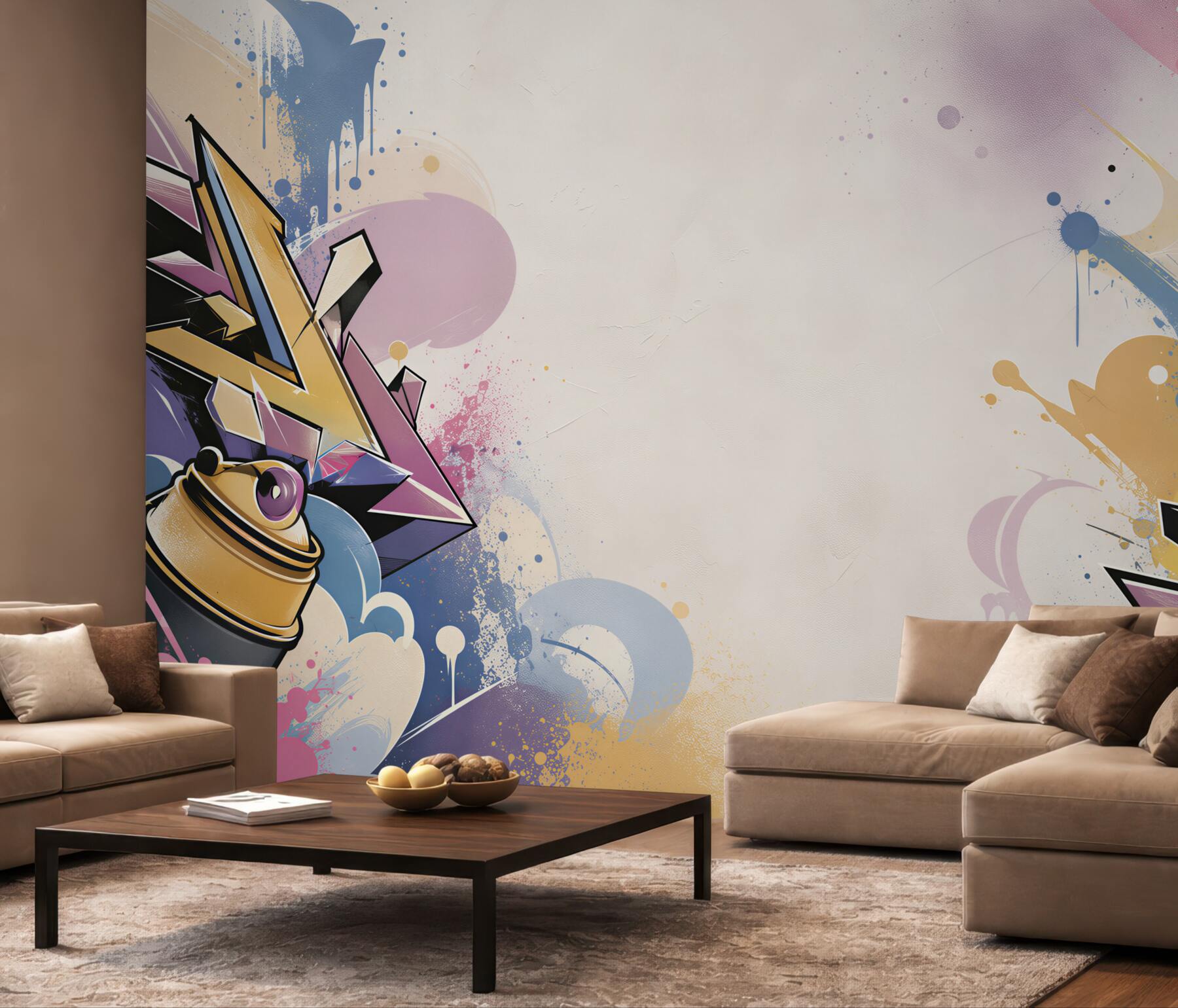 Fototapeta jasne napisy różniące się od tekstu graffiti?v23