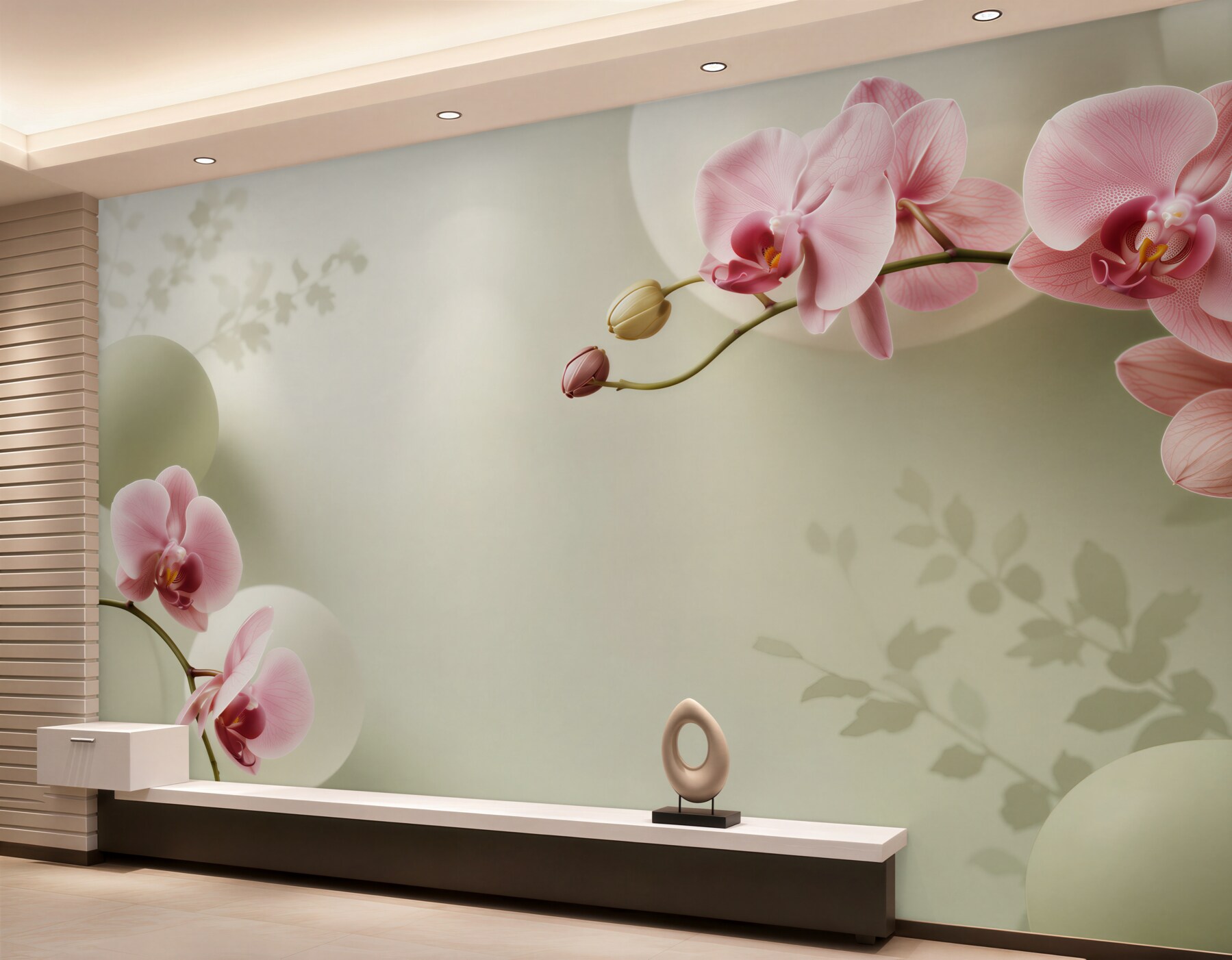 Fototapeta fioletowe i białe orchidee?v23