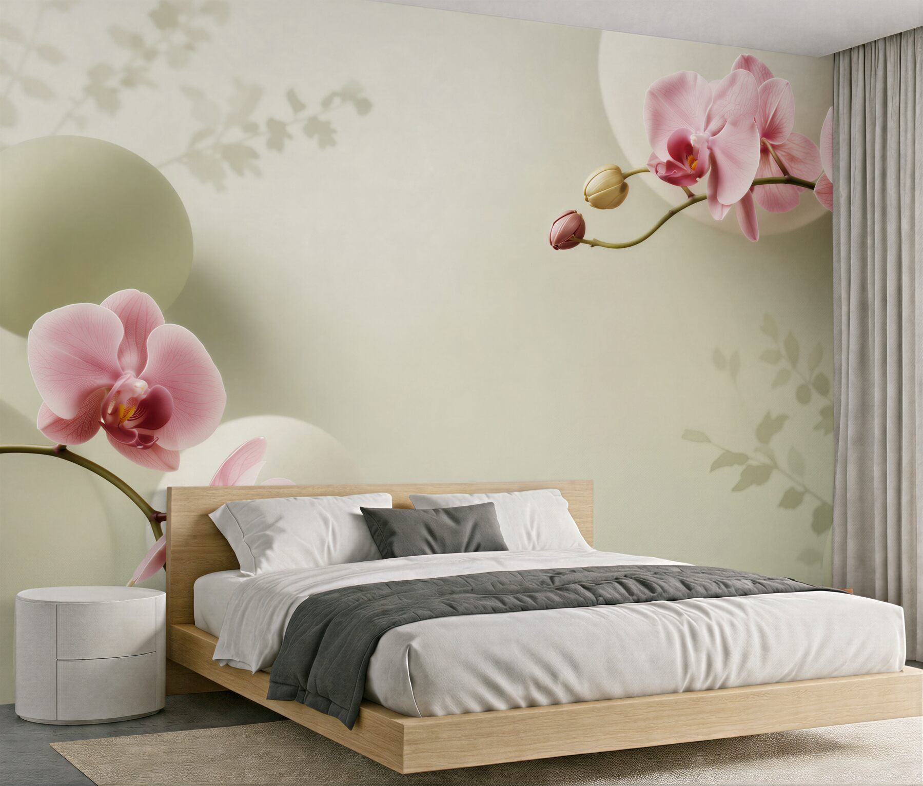 Fototapeta fioletowe i białe orchidee?v23