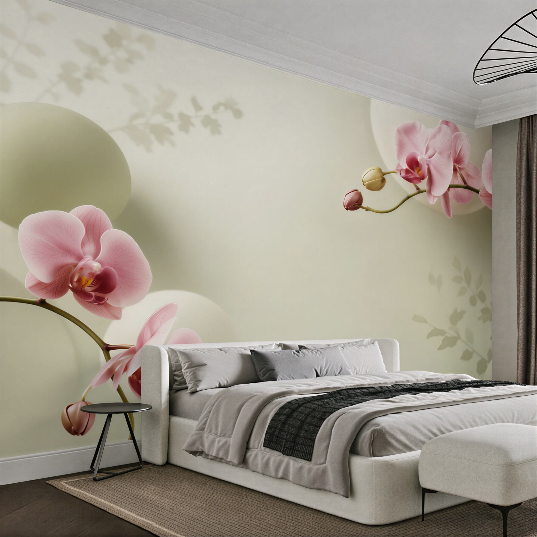 Fototapeta fioletowe i białe orchidee?v23