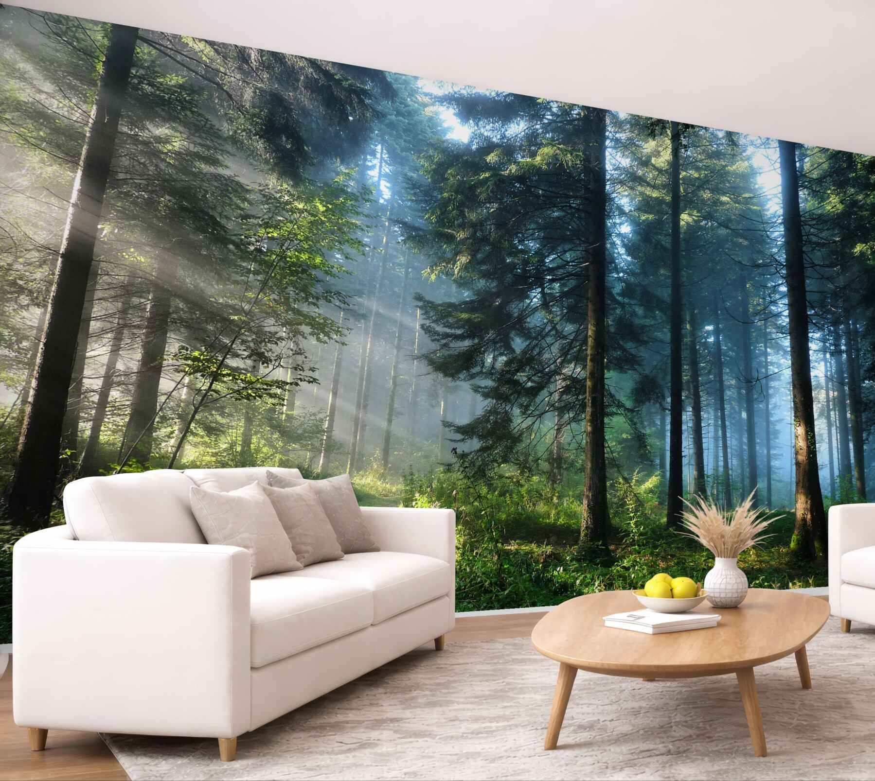 Fototapeta ścieżka w mglistym lesie?v23