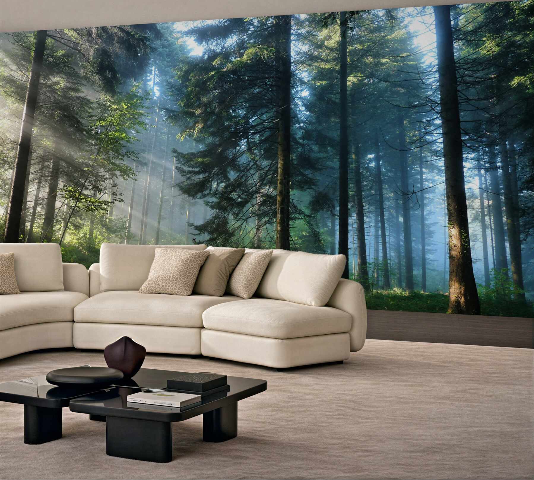 Fototapeta ścieżka w mglistym lesie?v23