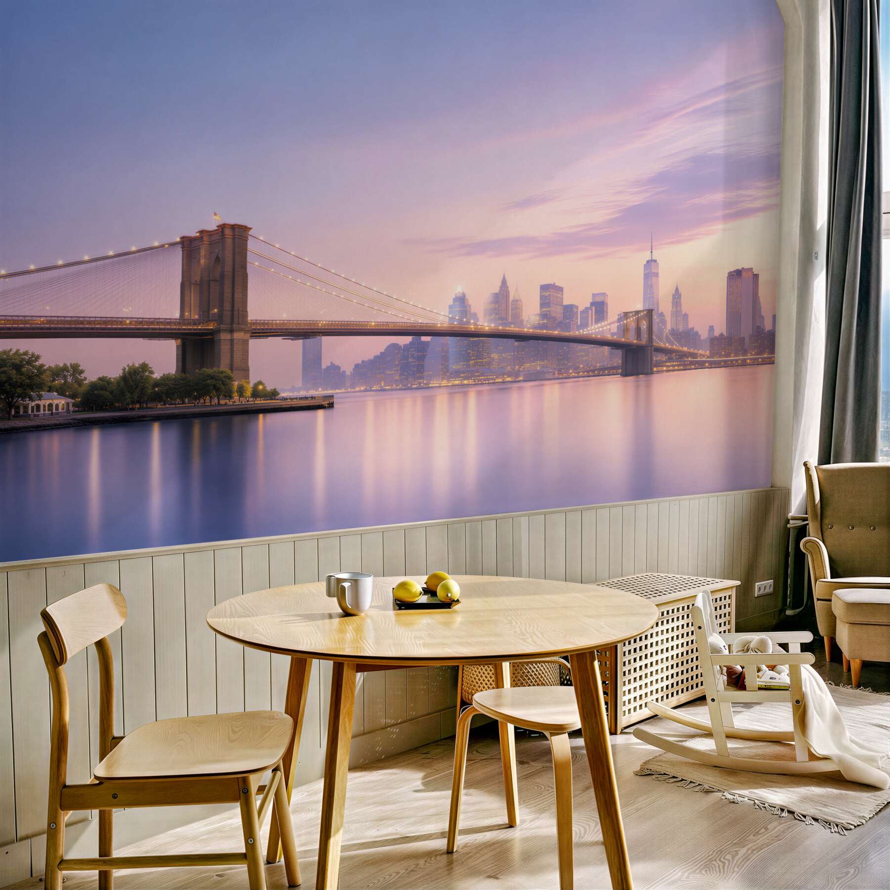 Fototapeta Wieczorna panorama Manhattanu?v23