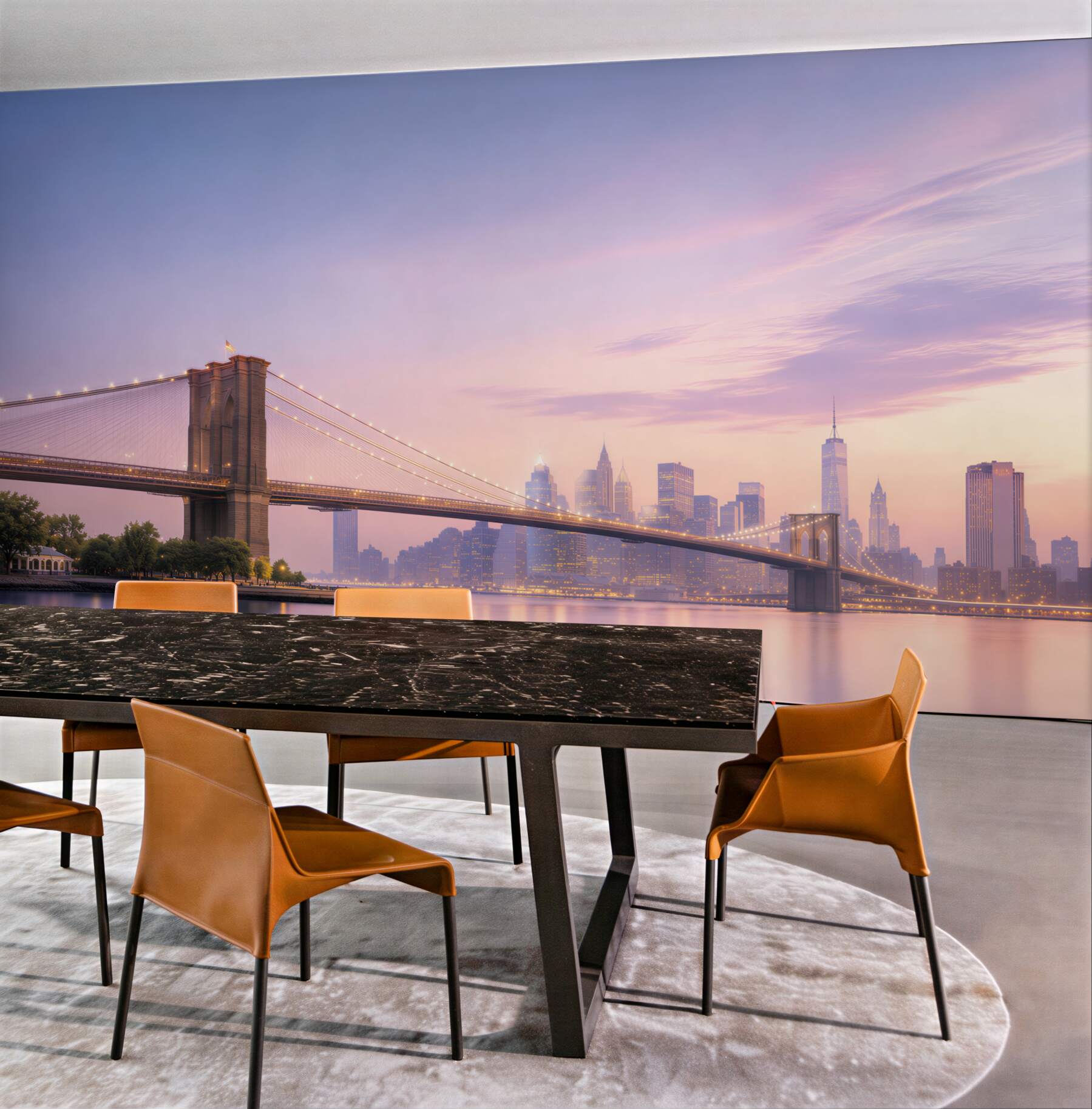 Fototapeta Wieczorna panorama Manhattanu?v23
