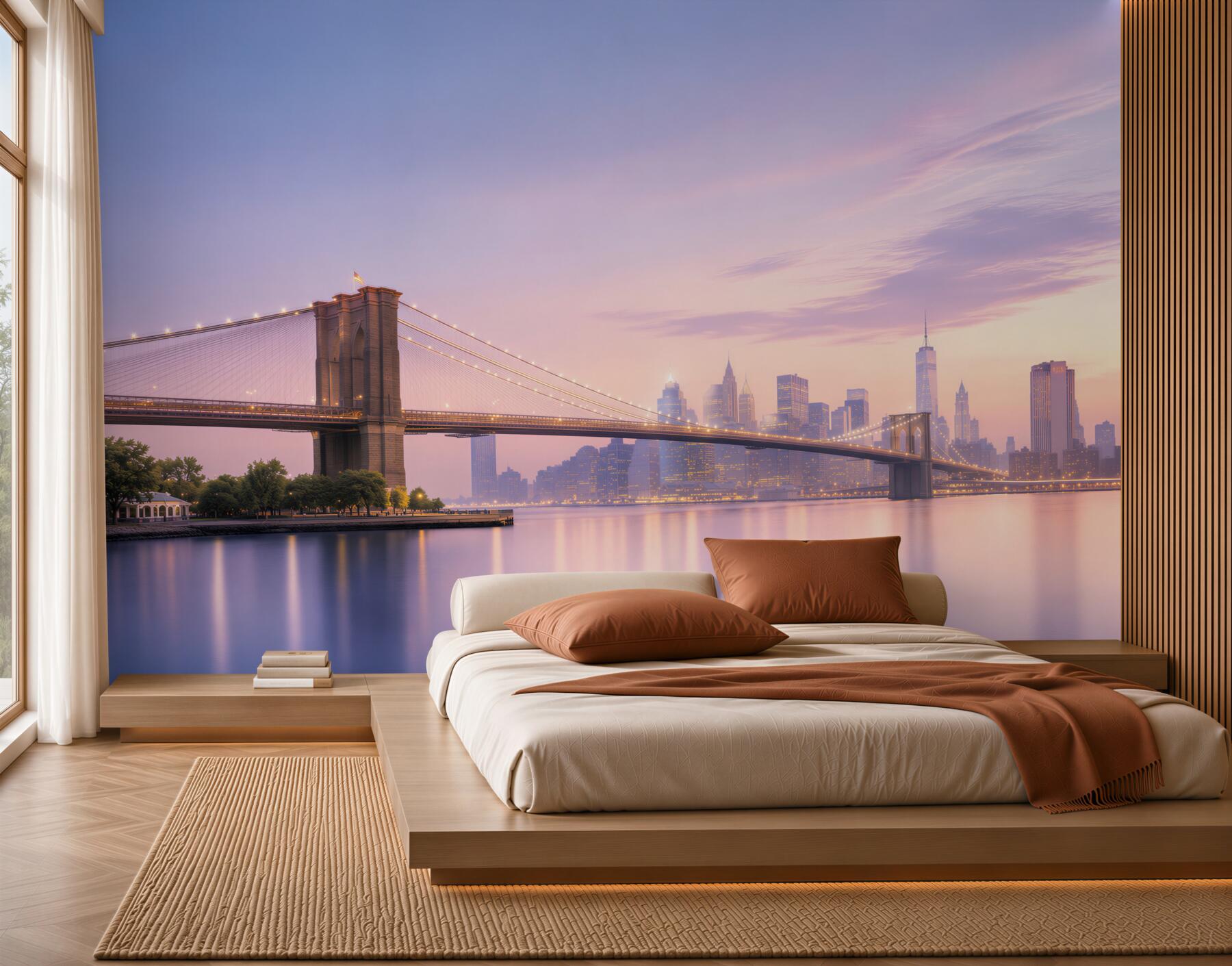 Fototapeta Wieczorna panorama Manhattanu?v23