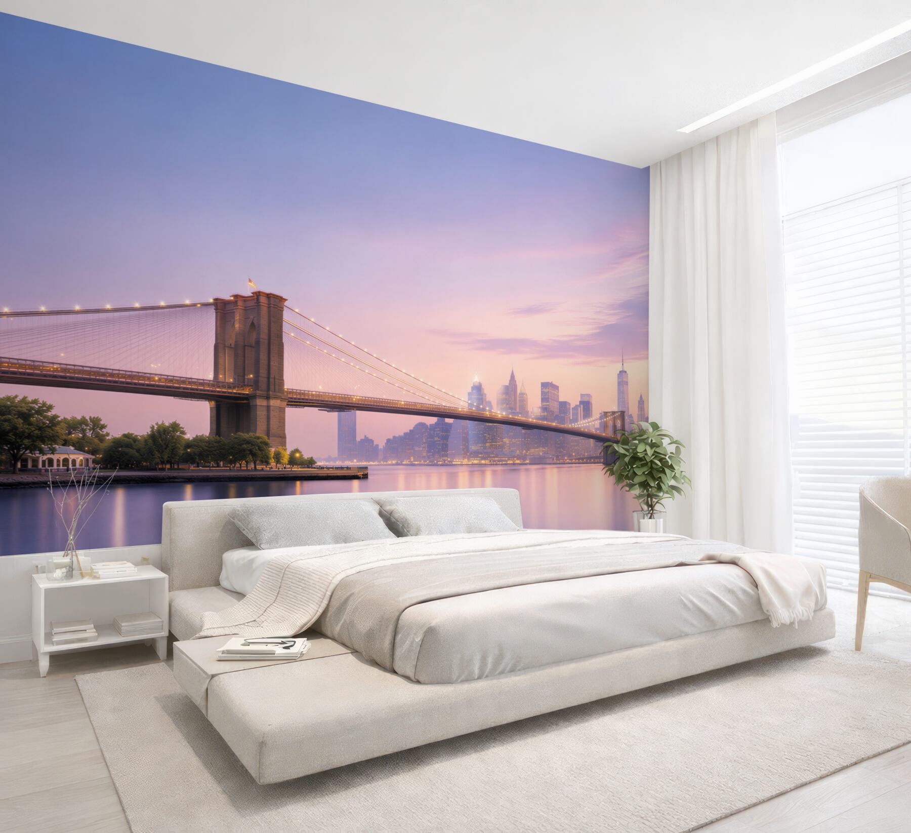 Fototapeta Wieczorna panorama Manhattanu?v23