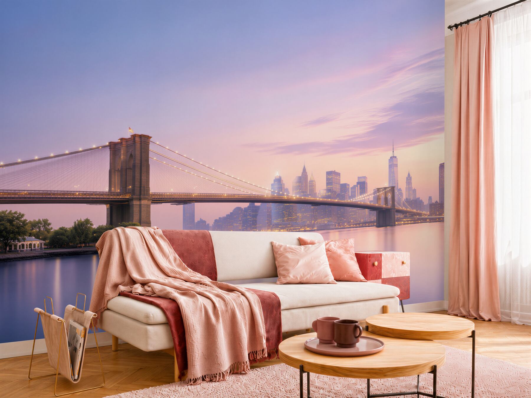 Fototapeta Wieczorna panorama Manhattanu?v23