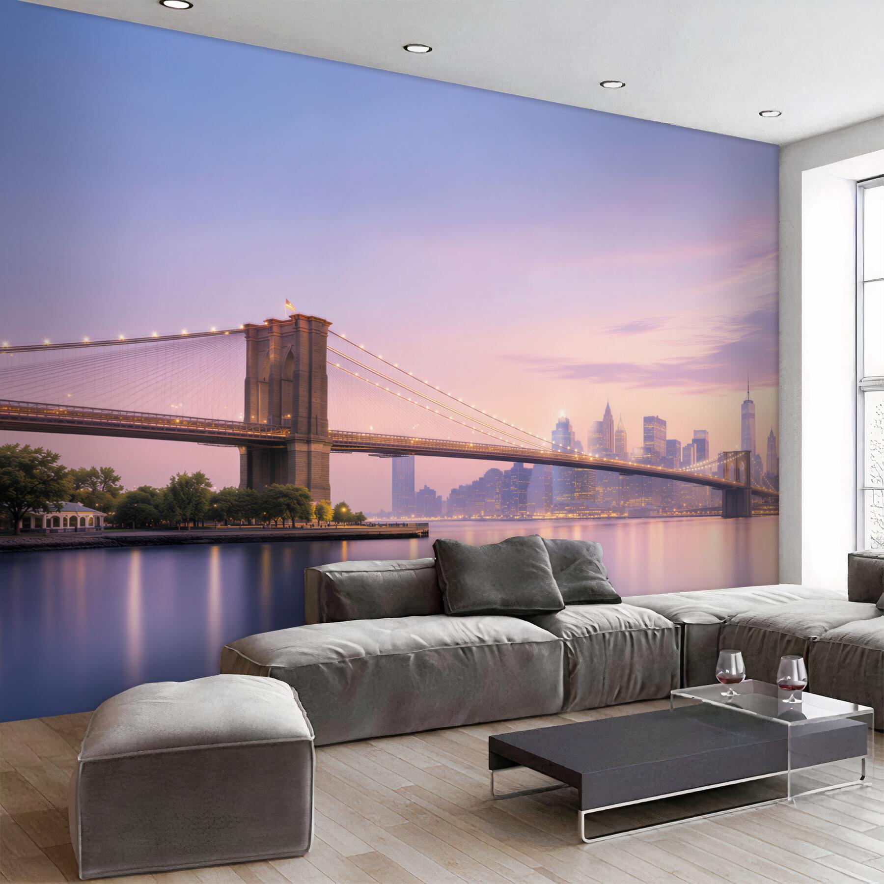 Fototapeta Wieczorna panorama Manhattanu?v23