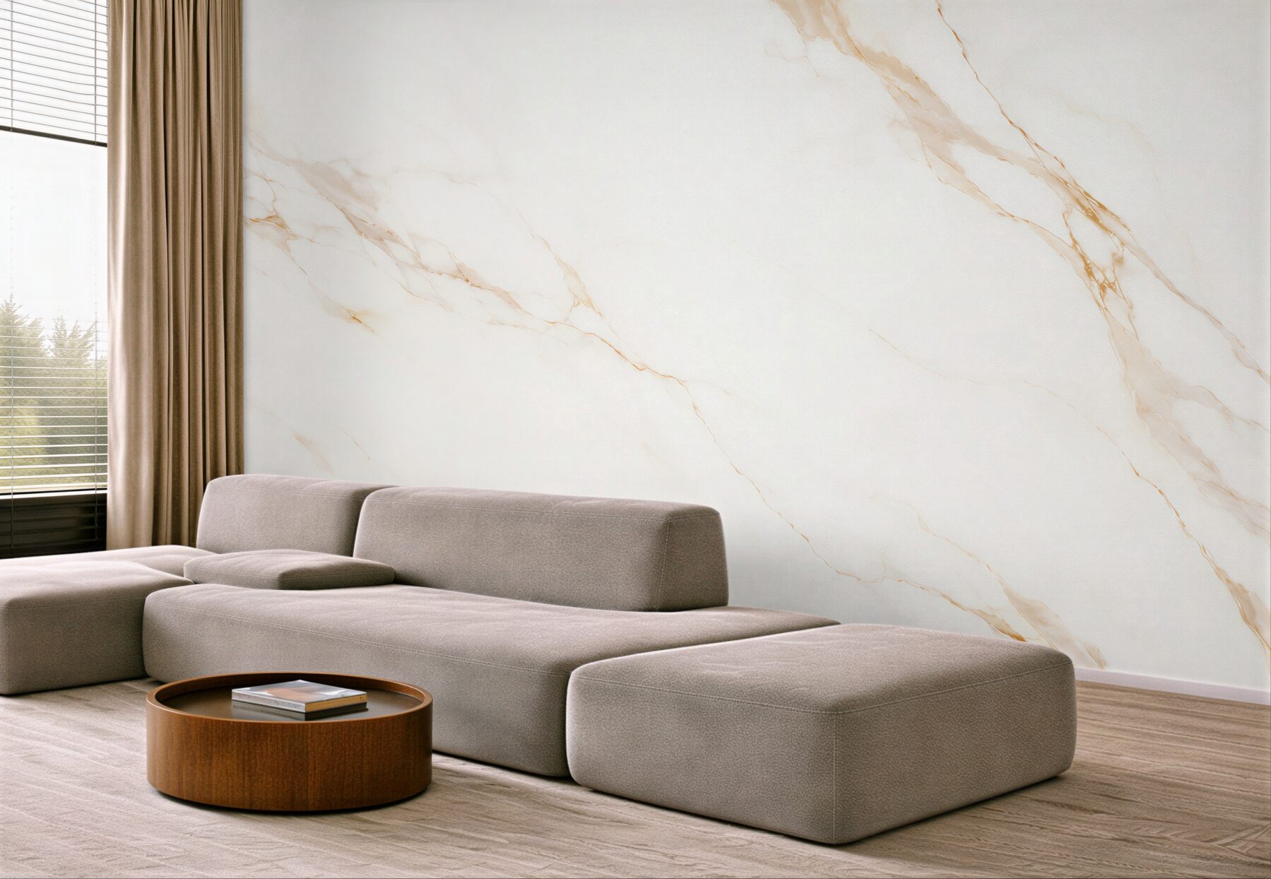 Fototapeta jasnobrązowe płytki porcelanowe?v23
