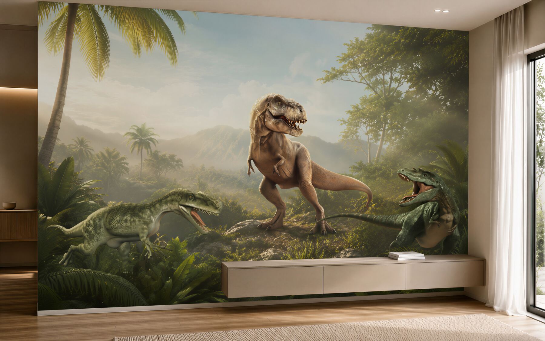 Fototapeta Wiek dinozaurów w tropikach?v23