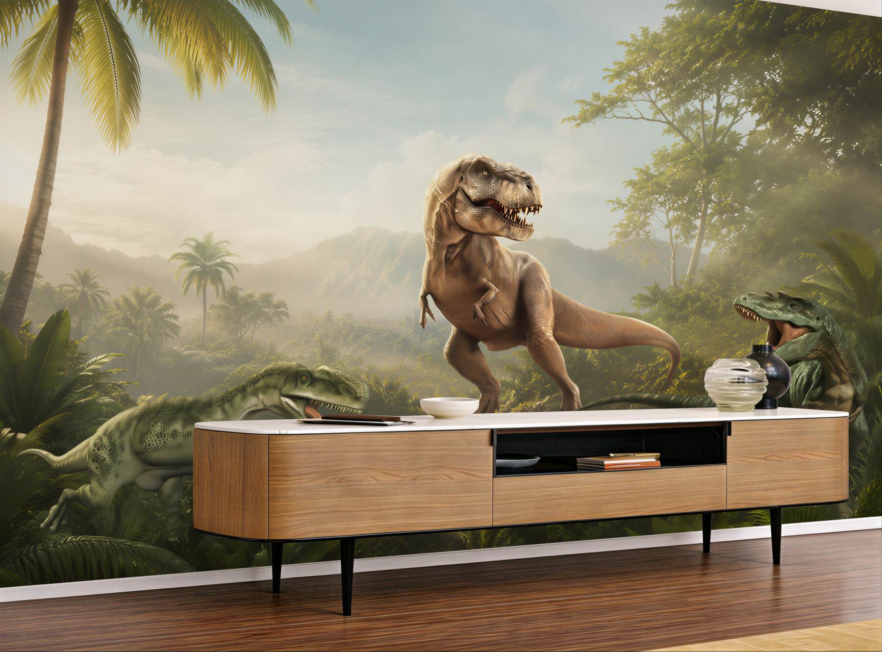 Fototapeta Wiek dinozaurów w tropikach?v23
