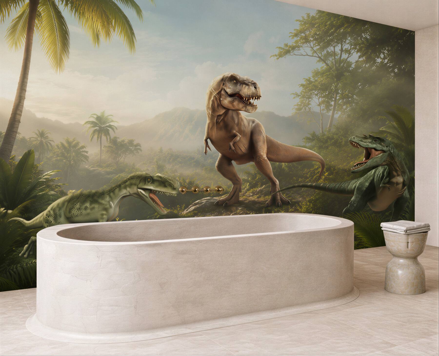 Fototapeta Wiek dinozaurów w tropikach?v23