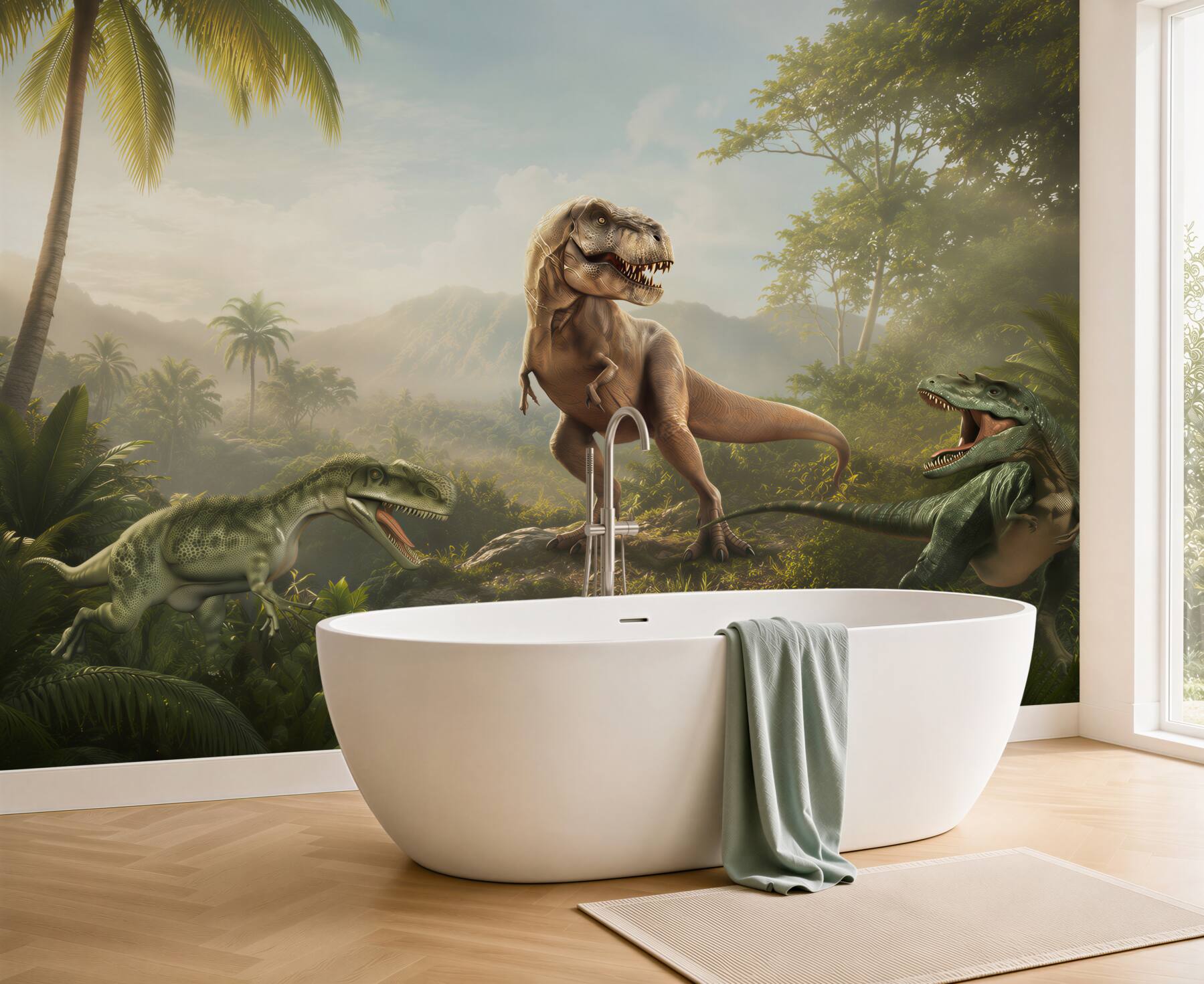 Fototapeta Wiek dinozaurów w tropikach?v23