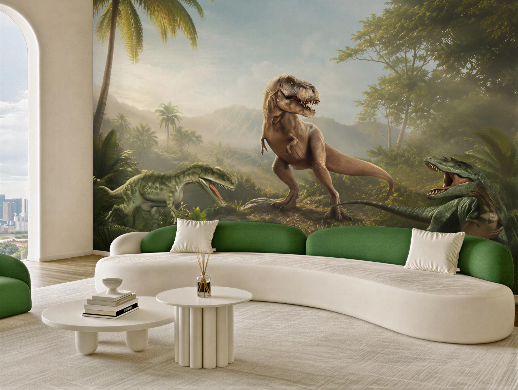 Fototapeta Wiek dinozaurów w tropikach?v23