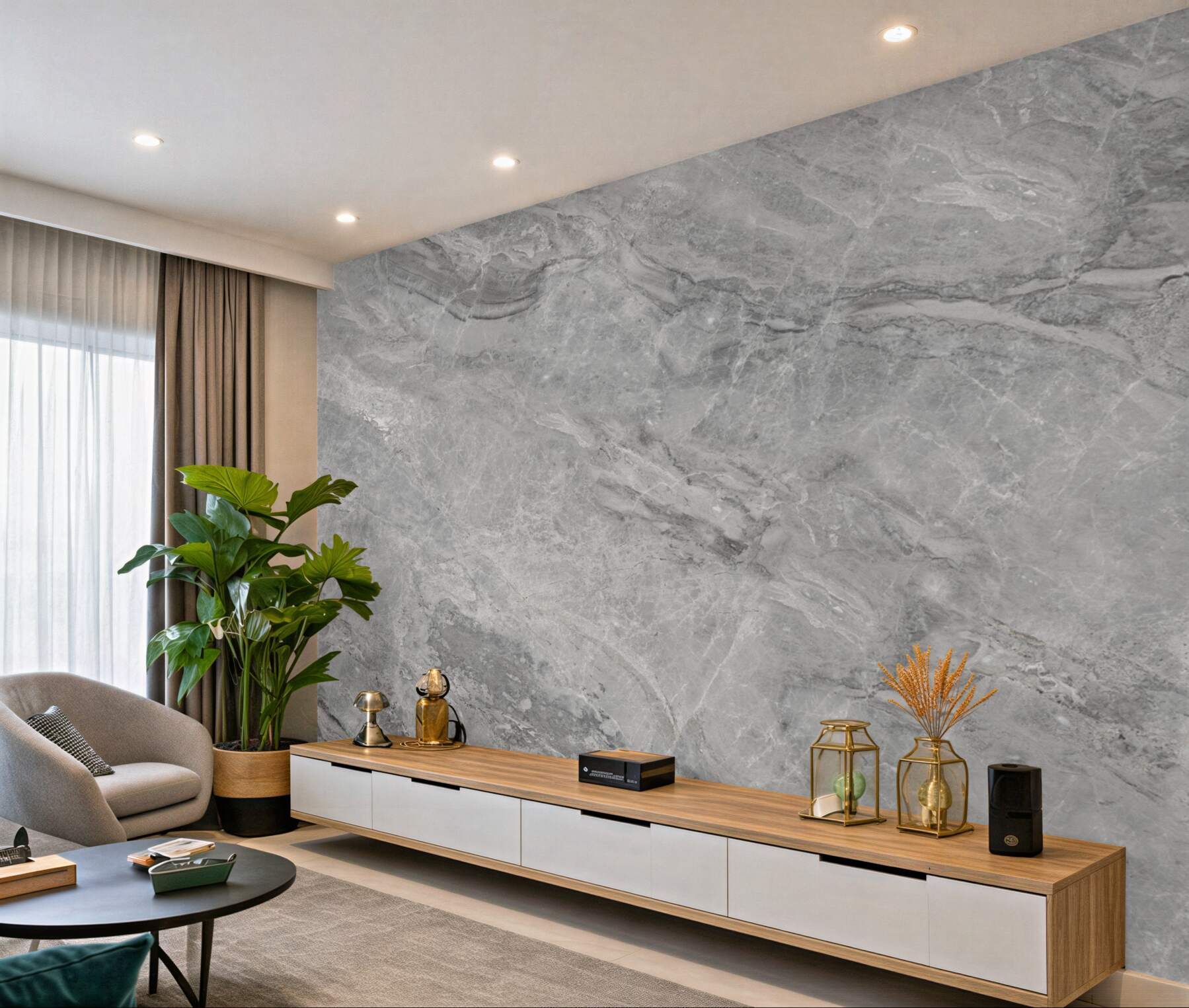 Fototapeta szare, rozmyte płytki porcelanowe?v23