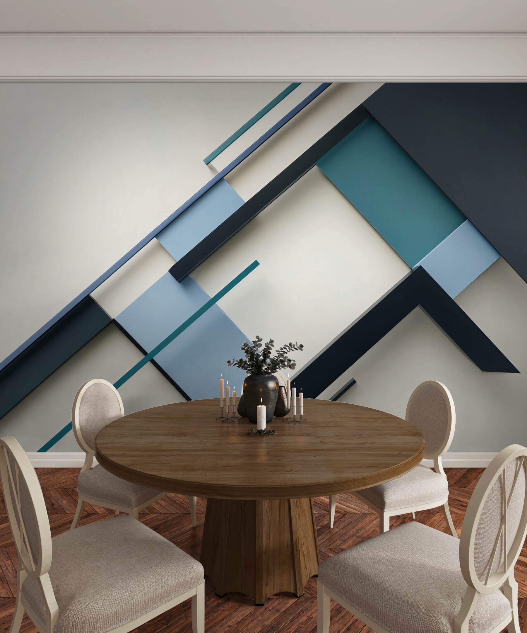 Fototapeta abstrakcja kształtów geometrycznych?v23