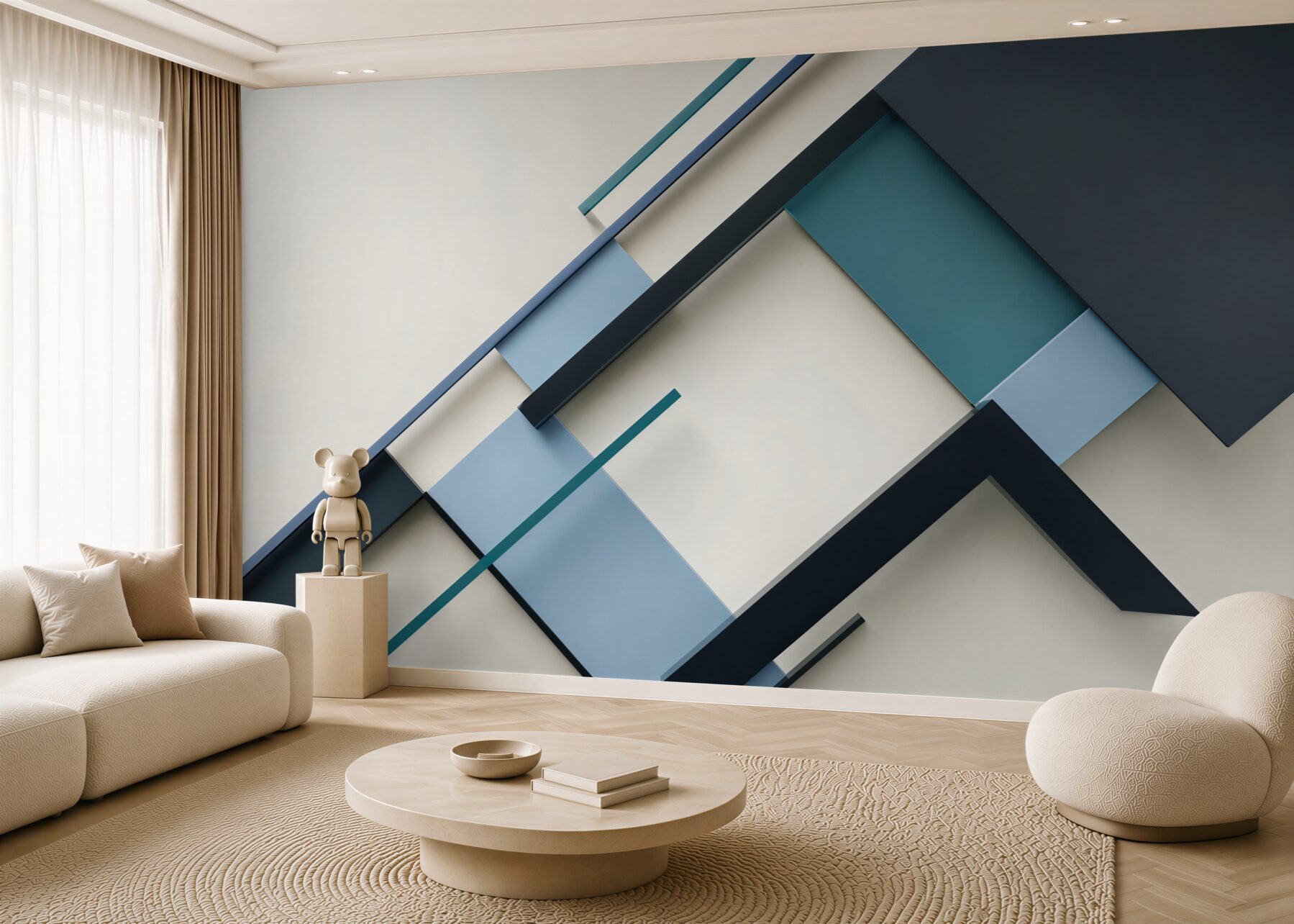 Fototapeta abstrakcja kształtów geometrycznych?v23