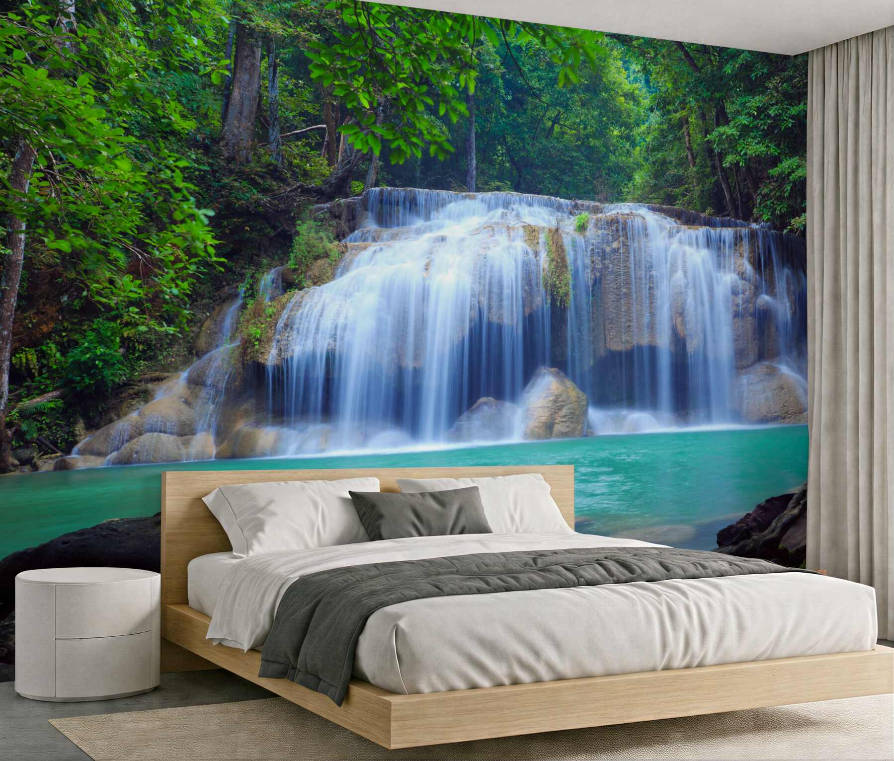 Fototapeta Erawan wodospad, Kanchanaburi, Tajlandia?v23