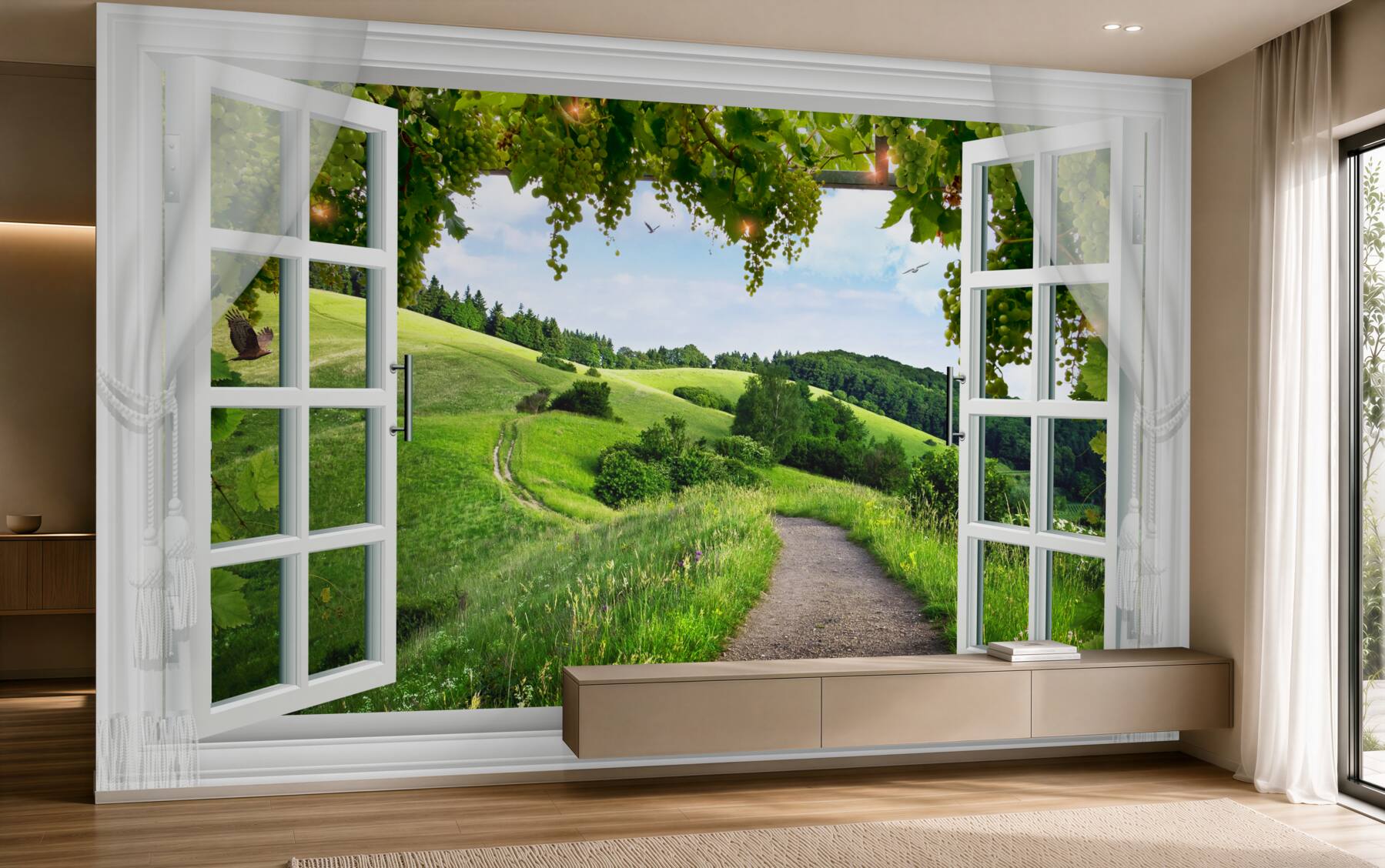 Fototapeta Natura, własność i Zielony?v23